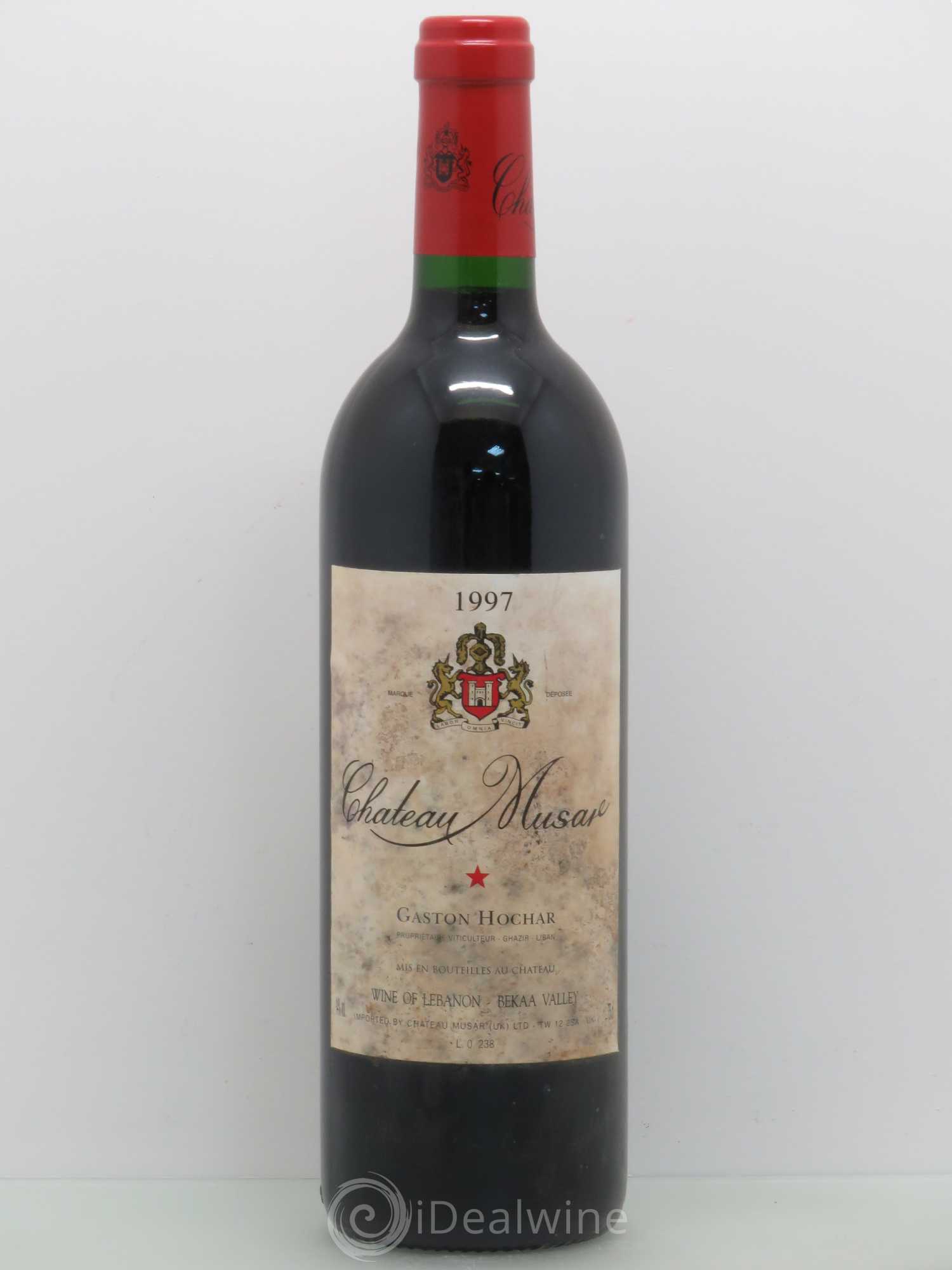 Château Musar Serge Hochar 1997 - Lot de 1 bouteille - 0