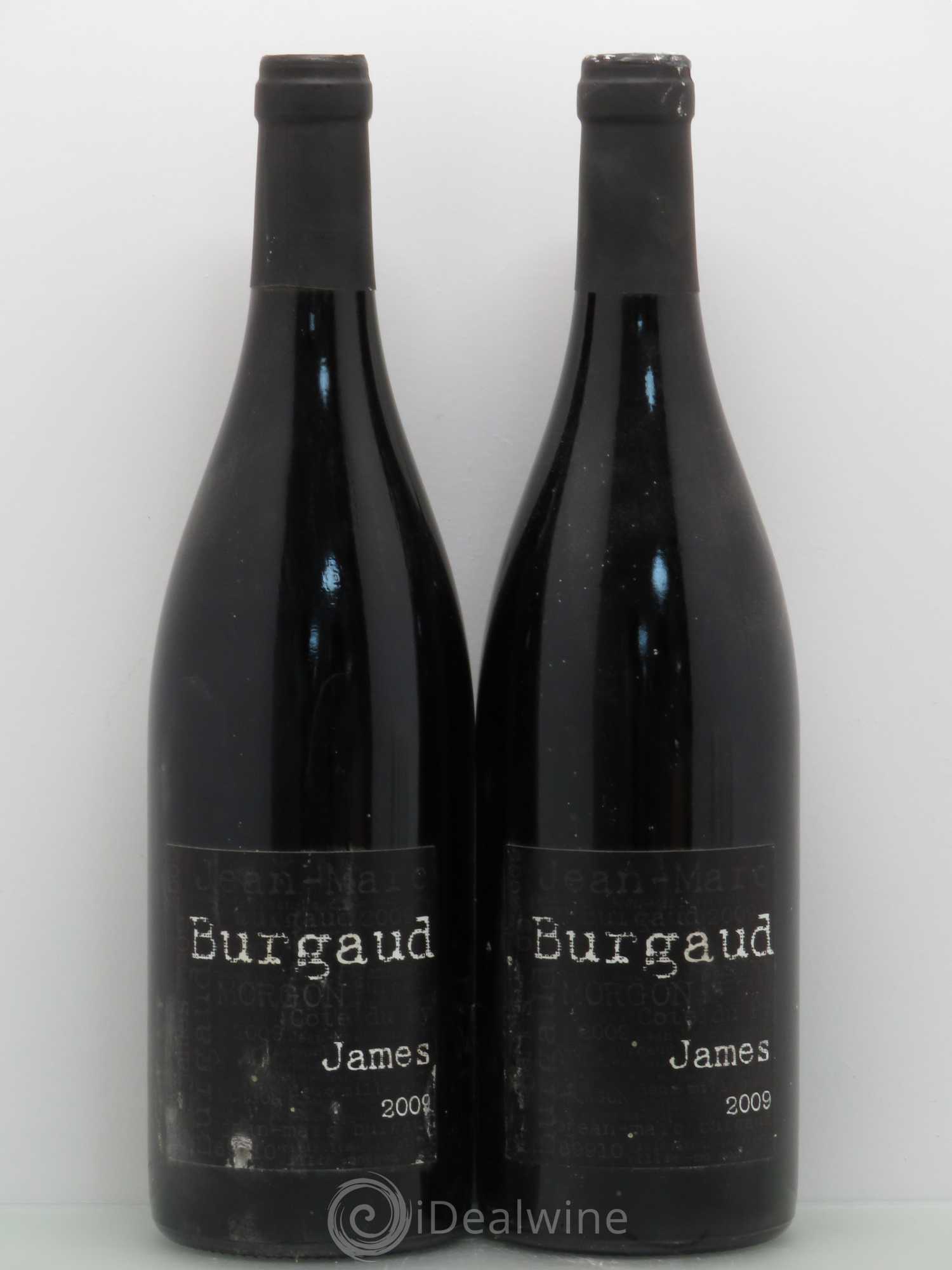 Morgon Côte du Py James Jean-Marc Burgaud (Domaine) (sans prix de réserve) 2009 - Lot de 2 bouteilles - 0