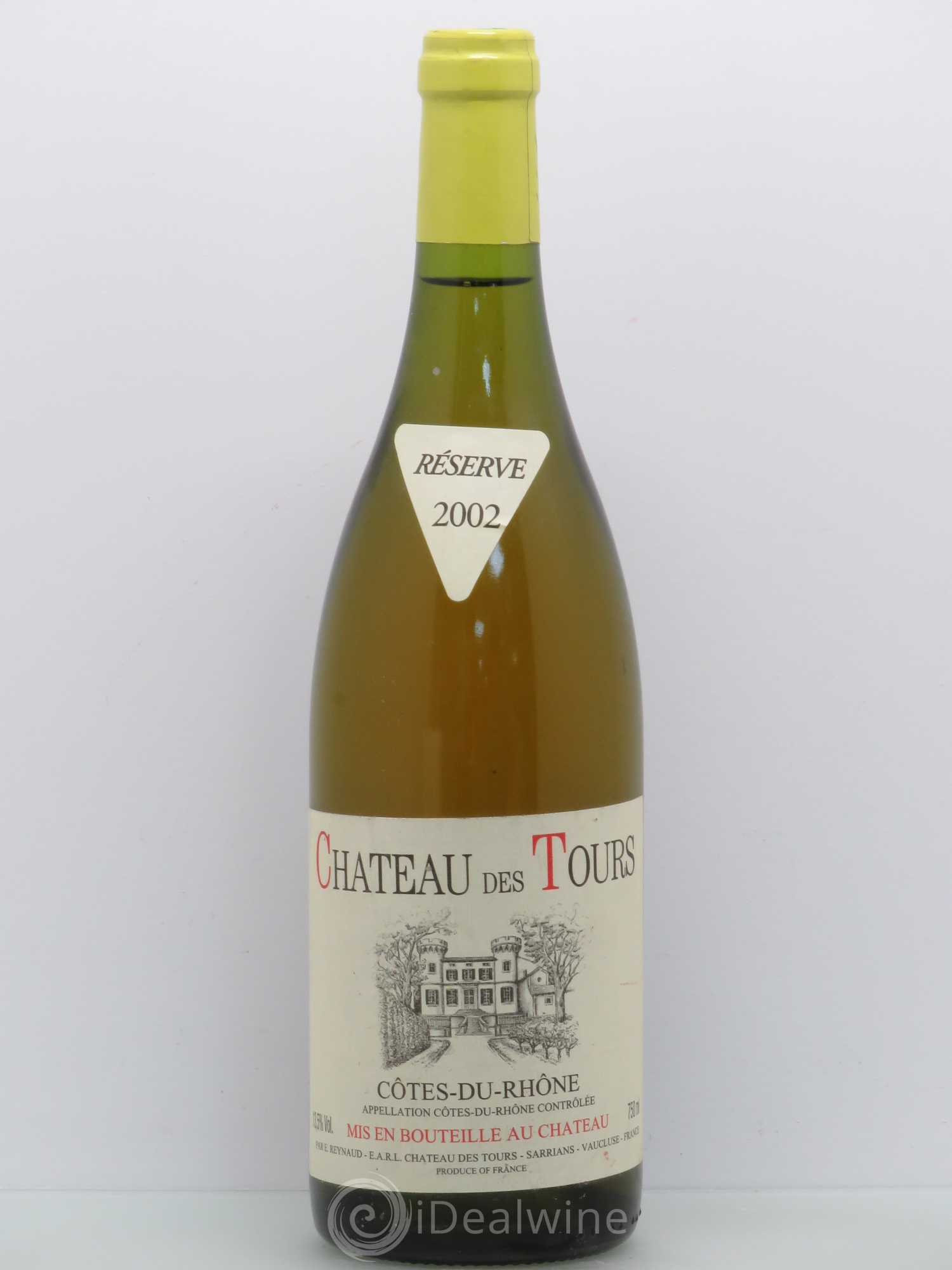 Côtes-du-Rhône Château des Tours Emmanuel Reynaud 2002 - Lot de 1 bouteille - 0