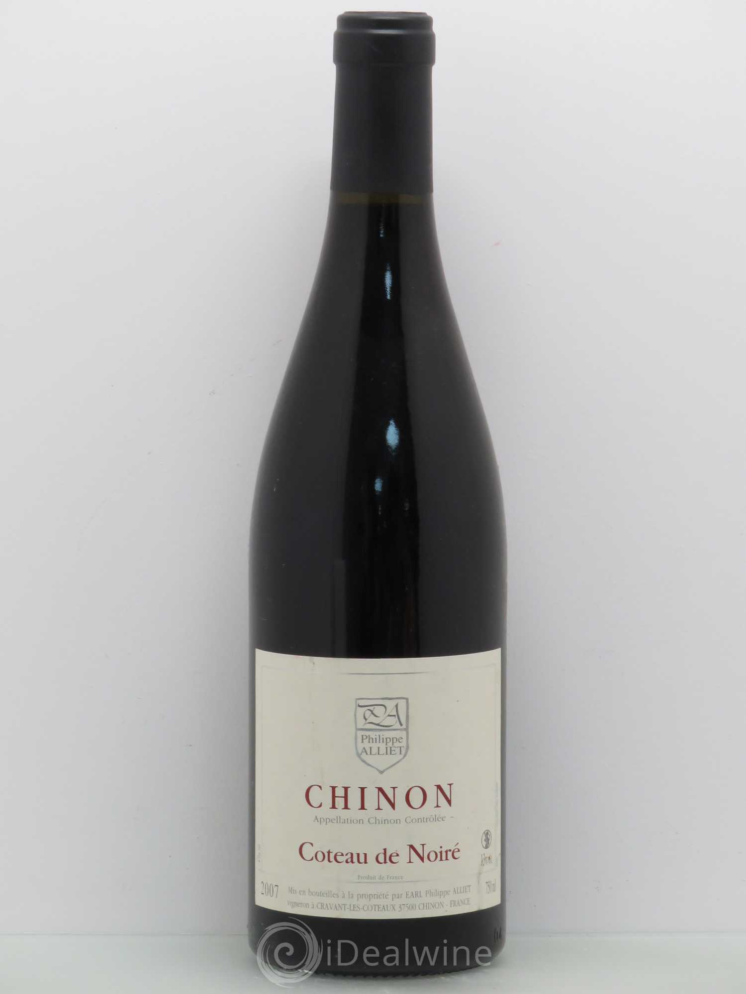 Chinon Coteau de Noiré Philippe Alliet 2007 - Lot de 1 bouteille - 0