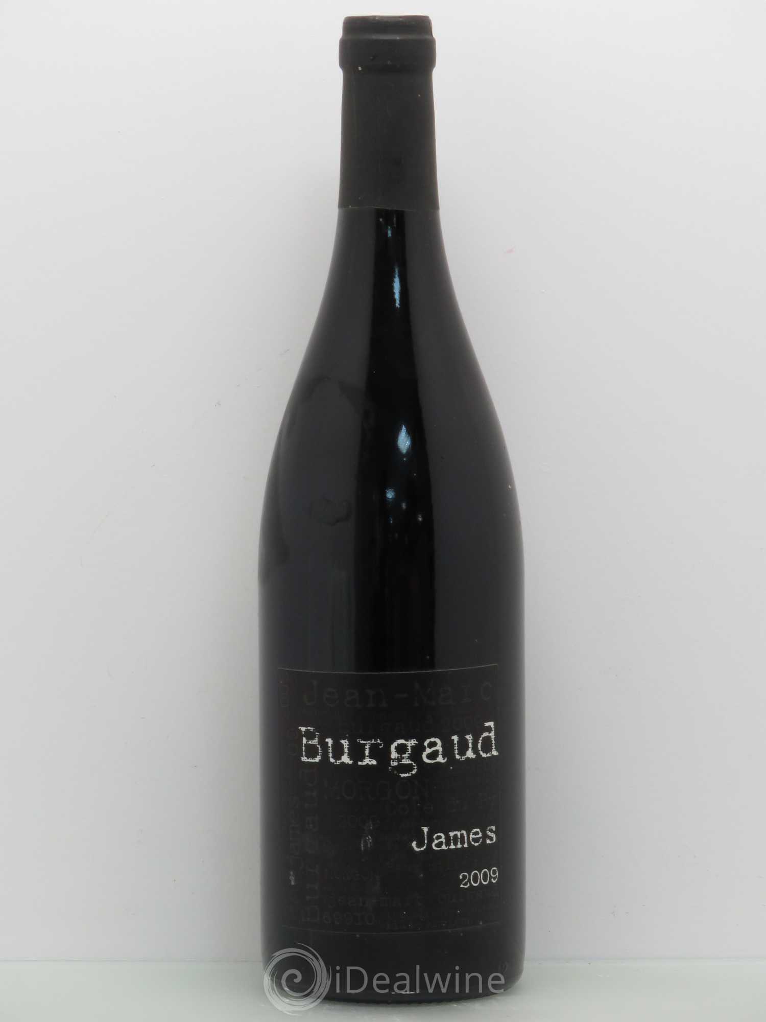 Morgon Côte du Py James Jean-Marc Burgaud (Domaine) 2009 - Lot de 1 bouteille - 0