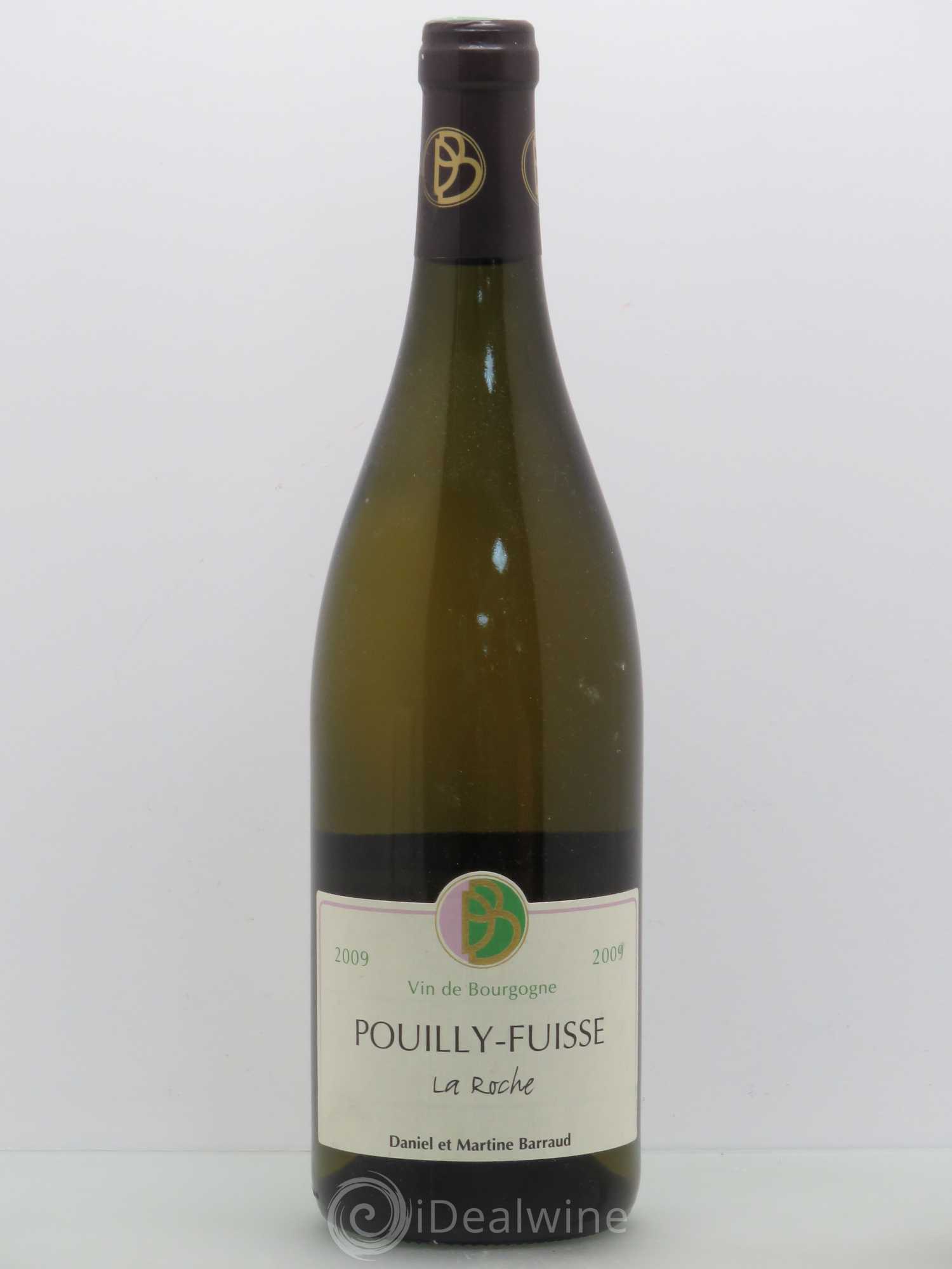 Pouilly-Fuissé La Roche Barraud 2009 - Lot de 1 bouteille - 0