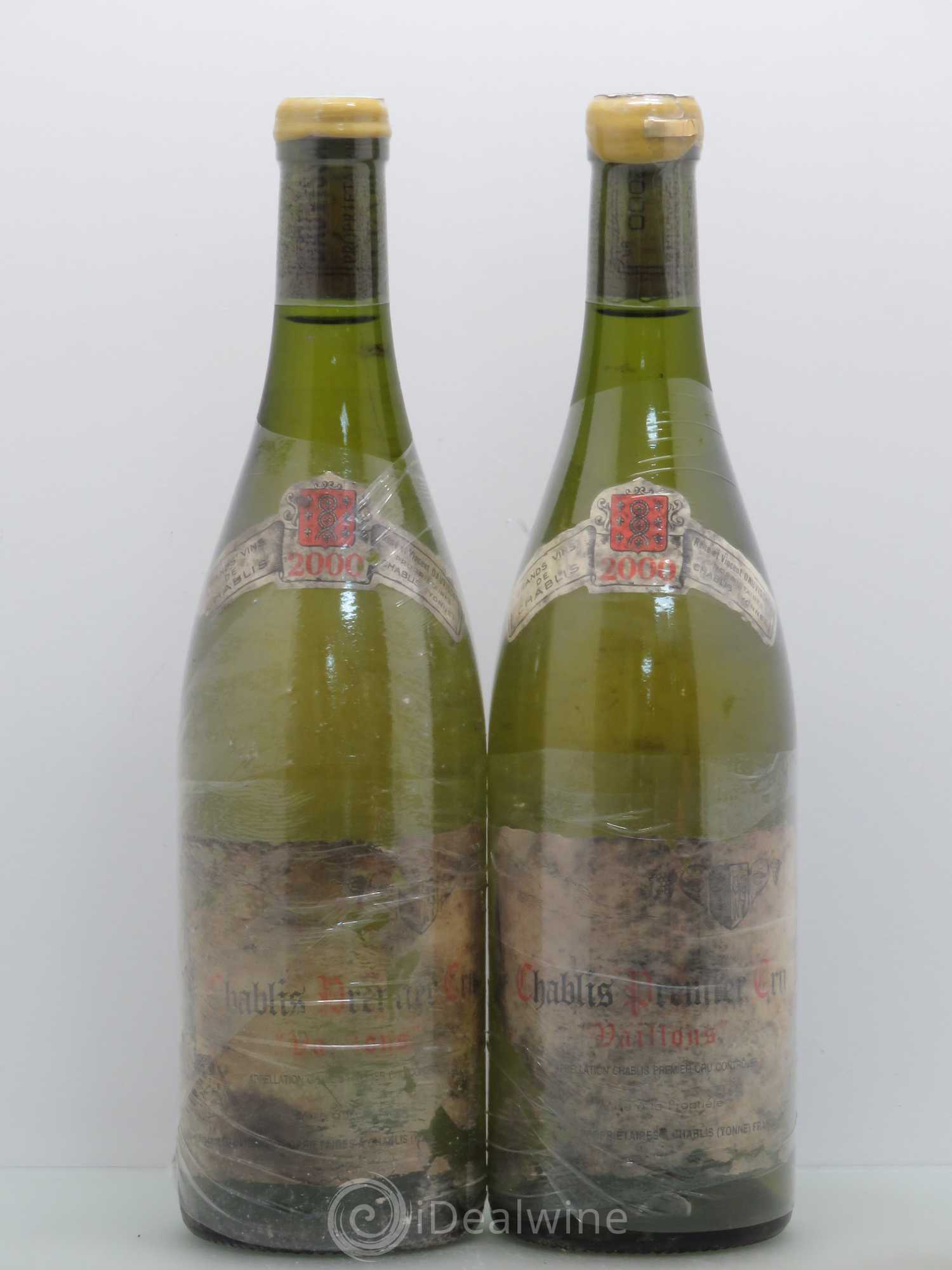 Chablis 1er Cru Vaillons Vincent Dauvissat (Domaine) 2000 - Lot de 2 bouteilles - 0