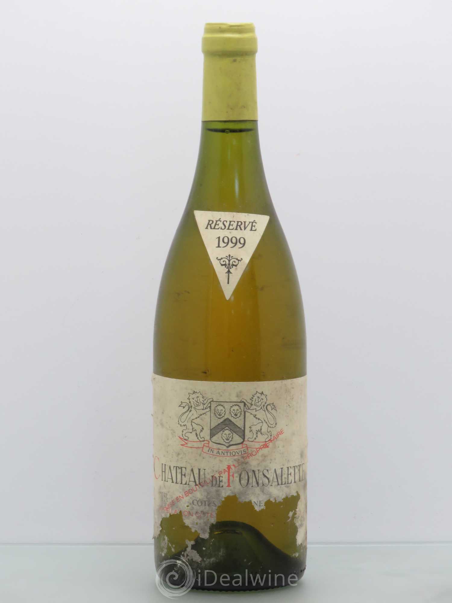 Côtes-du-Rhône Château de Fonsalette Emmanuel Reynaud 1999 - Lot de 1 bouteille - 0