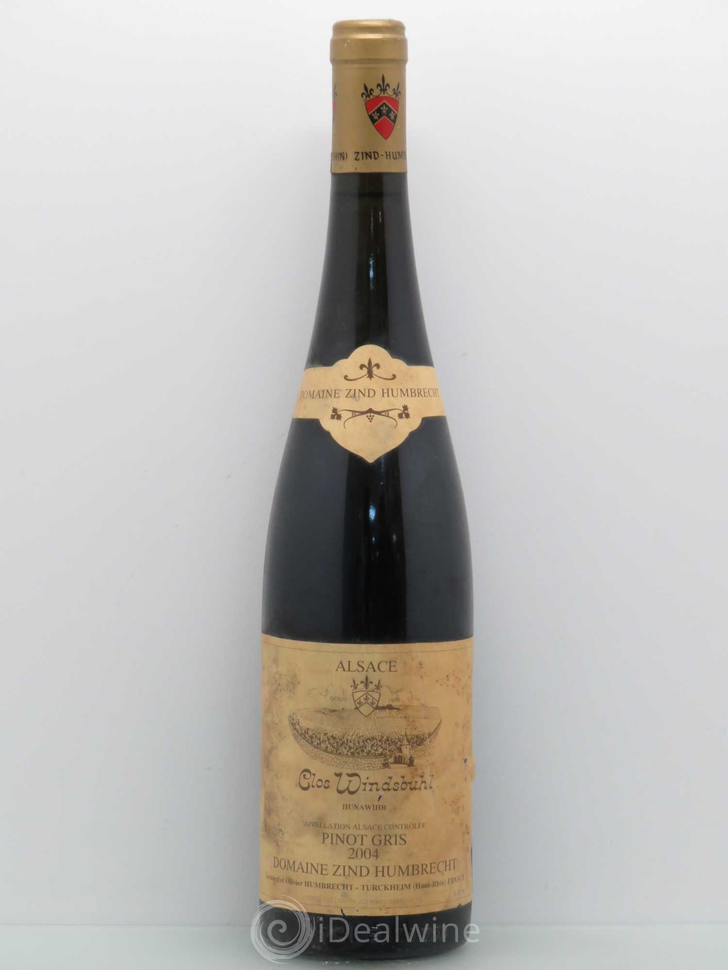 Pinot Gris Clos Windsbuhl Zind Humbrecht 2004 - Posten von 1 Flasche - 0