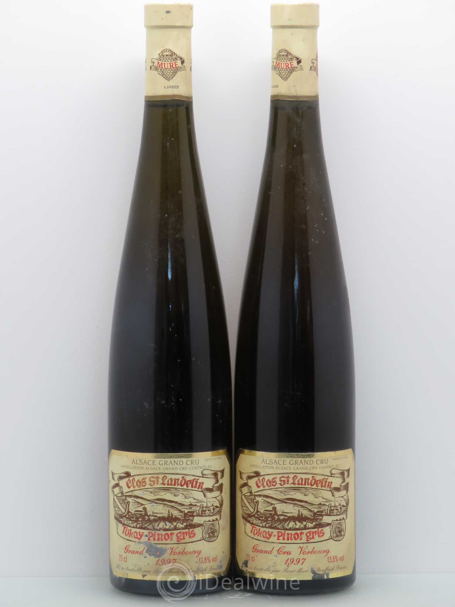 Pinot Gris Vorbourg Clos St Landelin 1997 - Posten von 2 Flaschen - 0