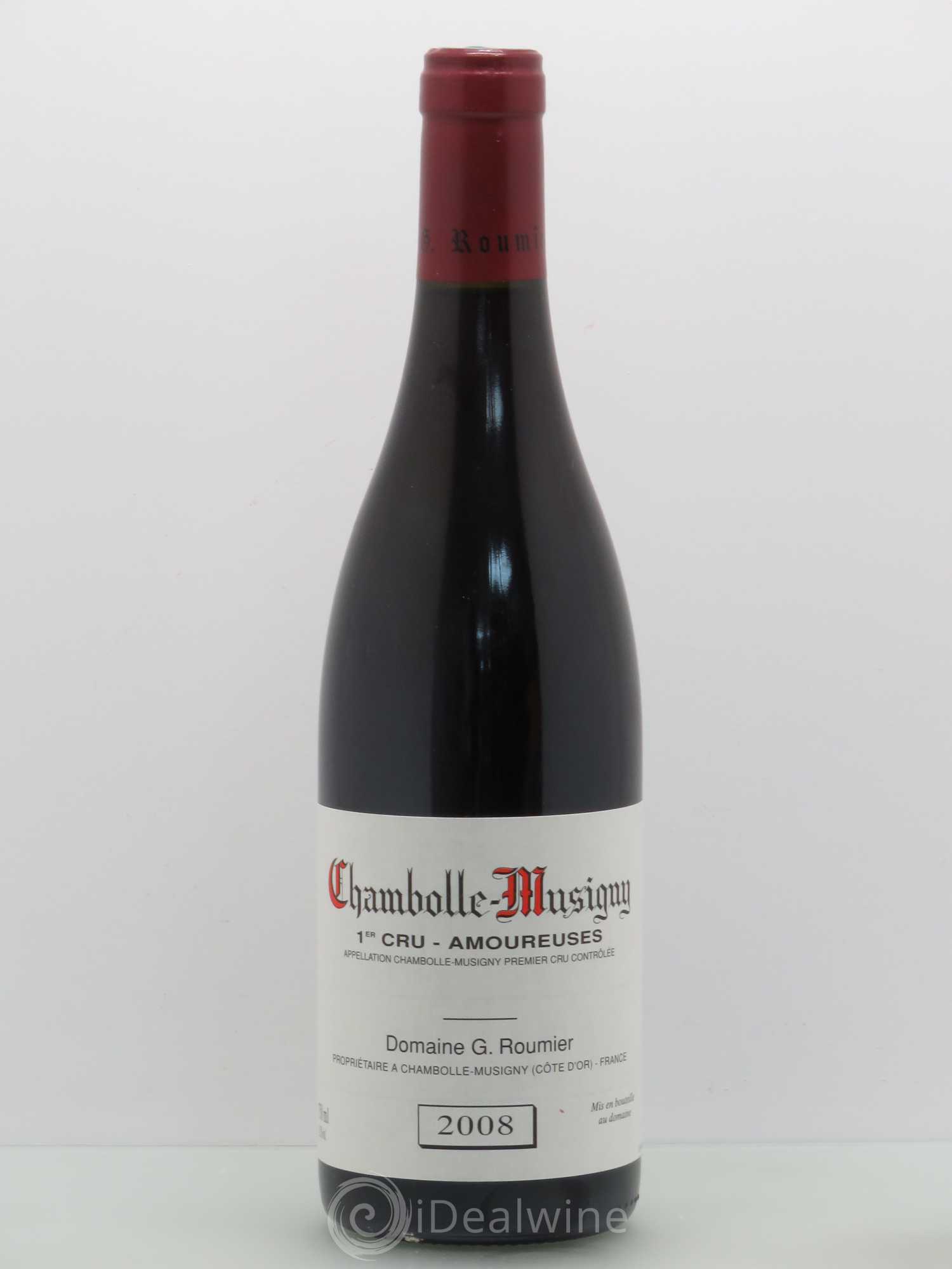 Chambolle-Musigny 1er Cru Les Amoureuses Georges Roumier (Domaine) 2008 - Lot de 1 bouteille - 0
