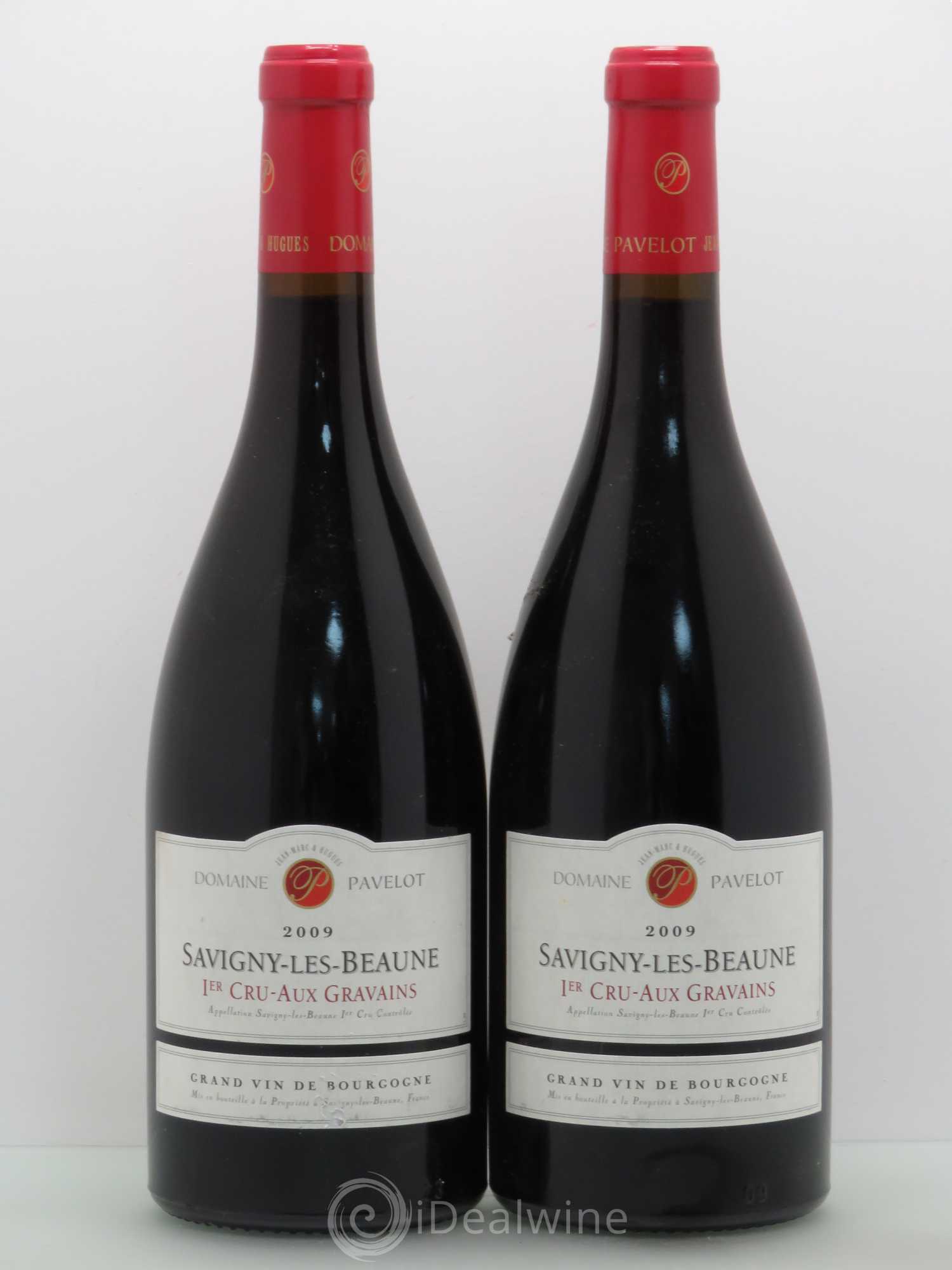 Savigny-lès-Beaune 1er Cru Aux Gravains Pavelot 2009 - Posten von 2 Flaschen - 0