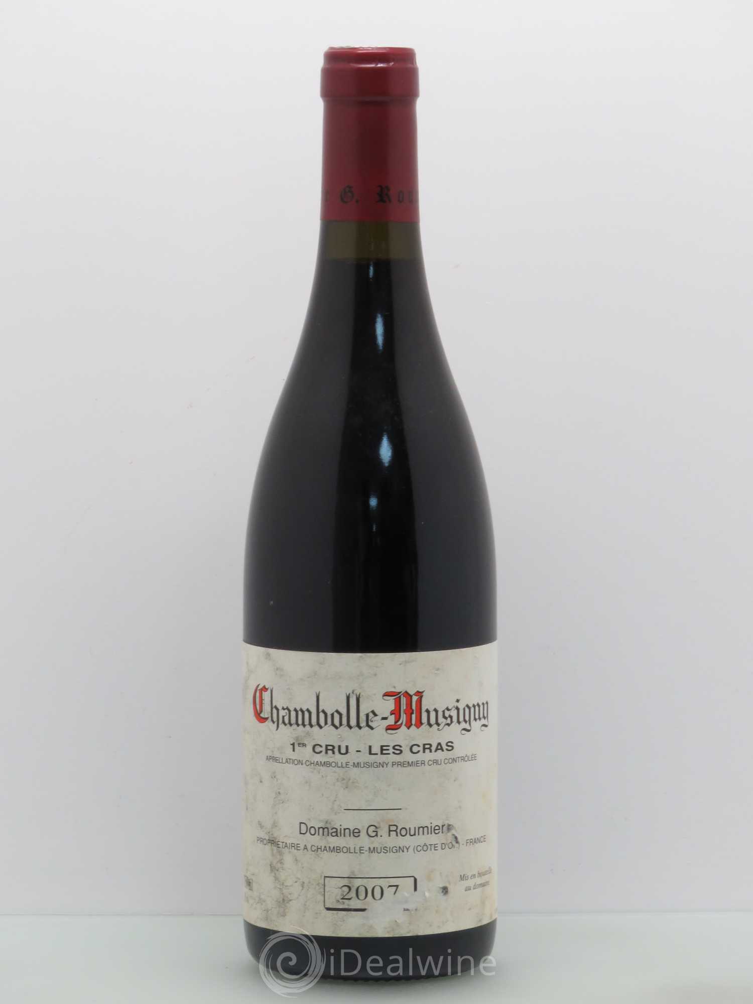 Chambolle-Musigny 1er Cru Les Cras Georges Roumier (Domaine) 2007 - Lot de 1 bouteille - 0