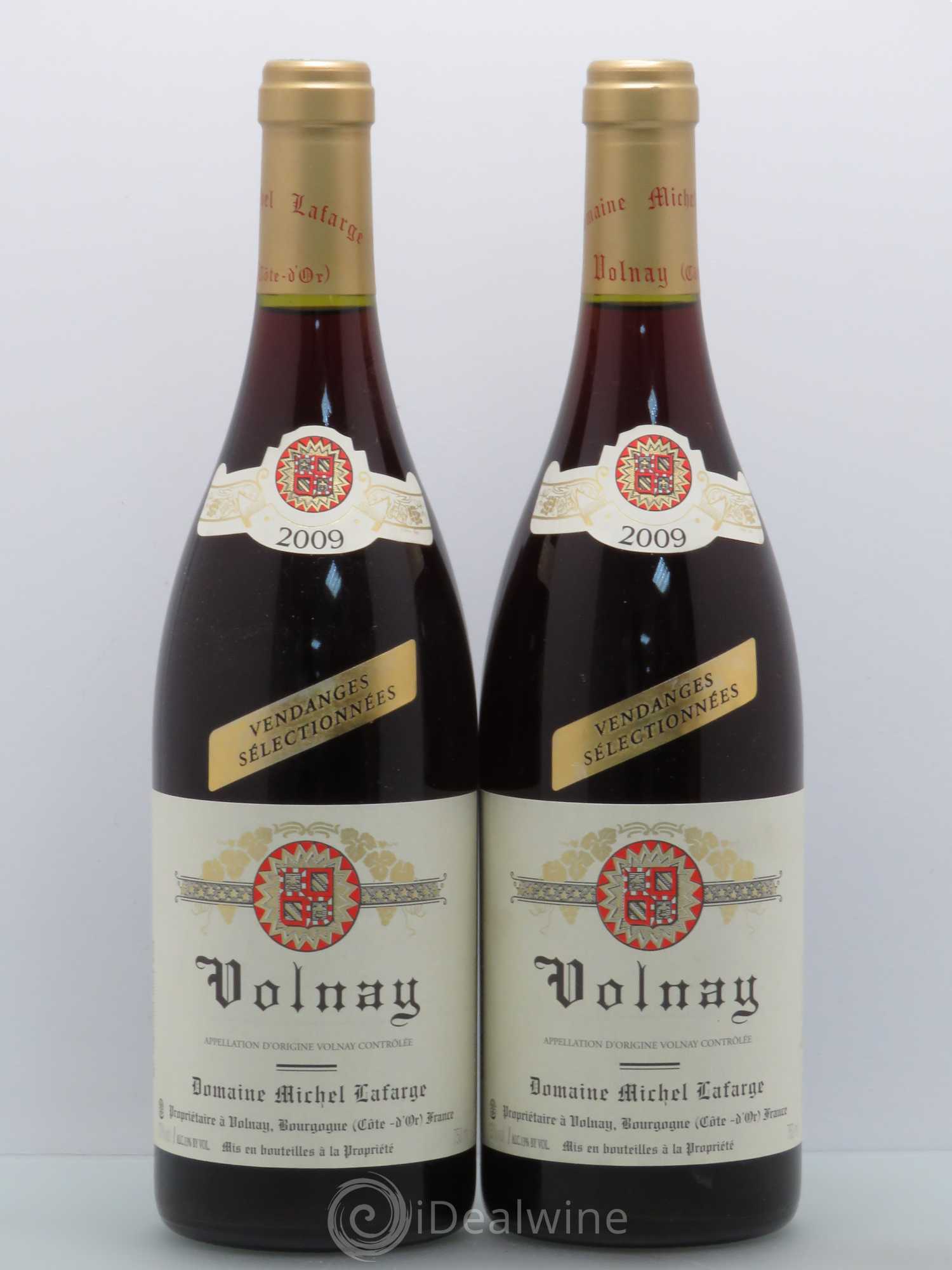 Volnay Vendanges sélectionnées Lafarge (Domaine) 2009 - Lot de 2 bouteilles - 0