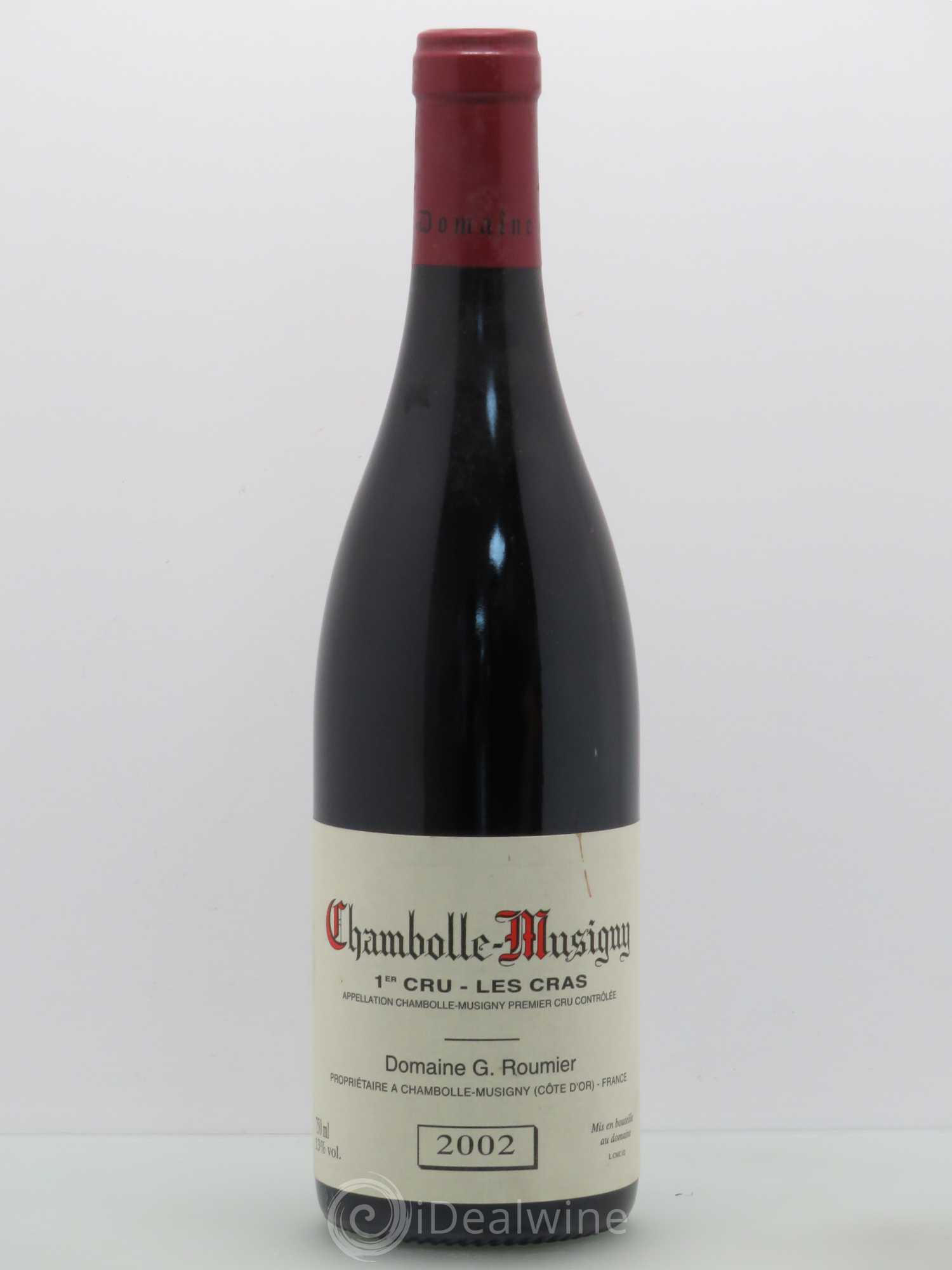 Chambolle-Musigny 1er Cru Les Cras Georges Roumier (Domaine) 2002 - Lot de 1 bouteille - 0