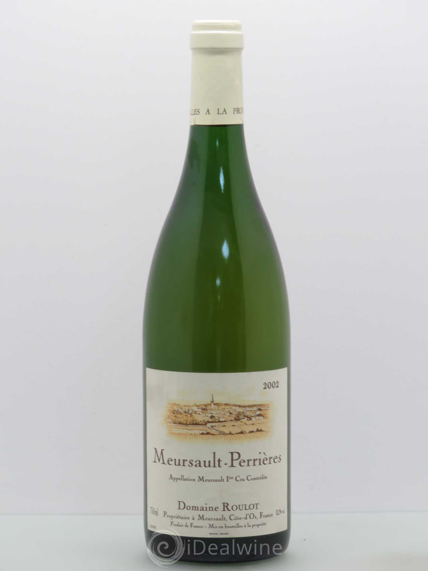 Meursault 1er Cru Perrières Roulot (Domaine) 2002 - Lot de 1 bouteille - 0