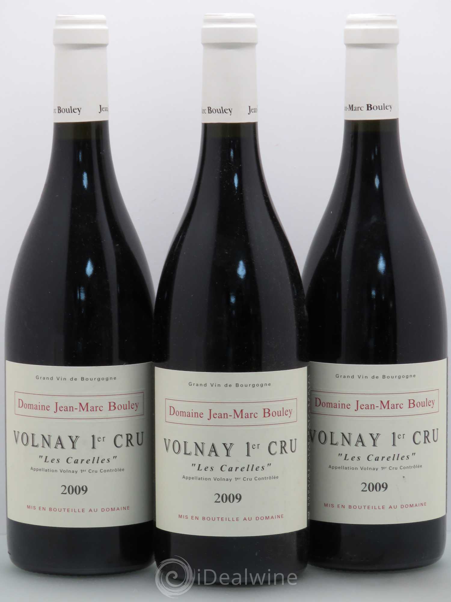 Volnay 1er Cru Les Carelles Jean Marc Bouley 2009 - Posten von 6 Flaschen - 2