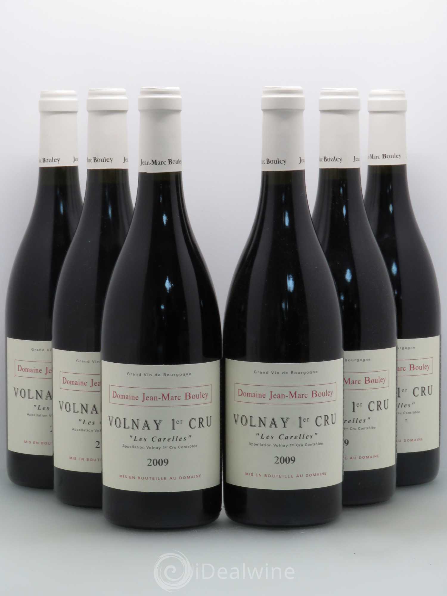 Volnay 1er Cru Les Carelles Jean Marc Bouley 2009 - Posten von 6 Flaschen - 0