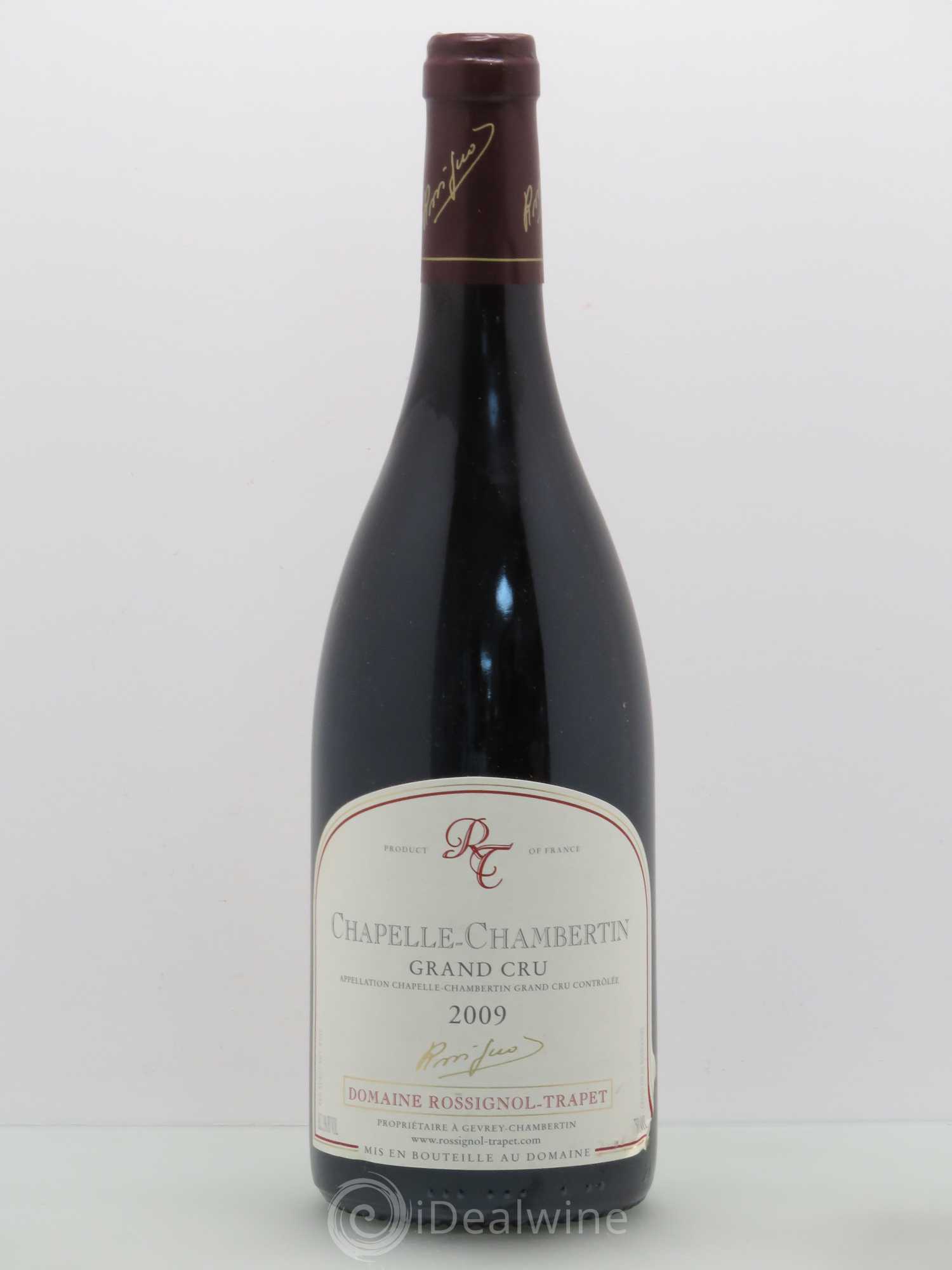 Chapelle-Chambertin Grand Cru Rossignol Trapet 2009 - Lot de 1 bouteille - 0