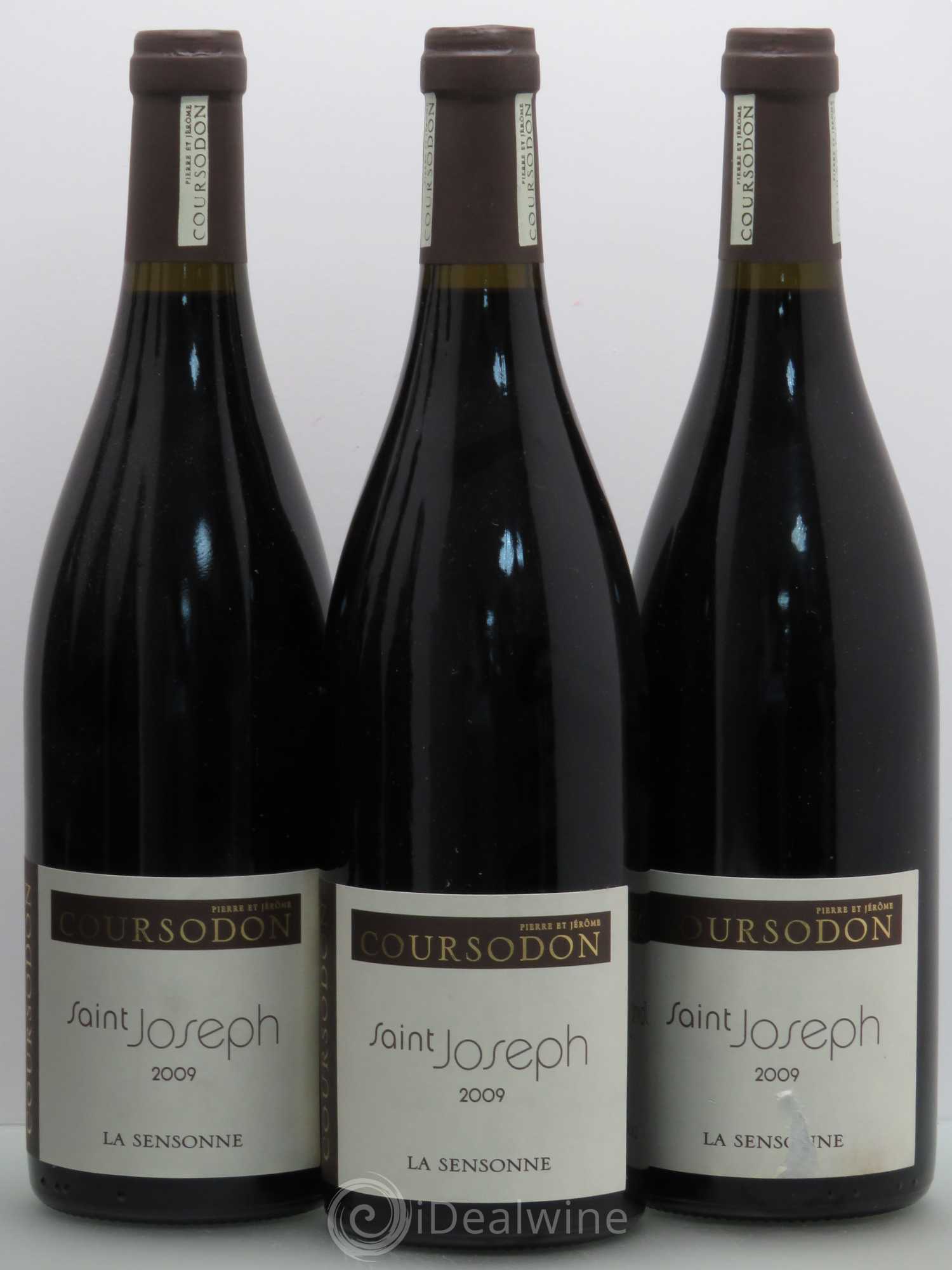 Saint-Joseph La Sensonne Pierre et Jérôme Coursodon 2009 - Lot de 6 bouteilles - 1