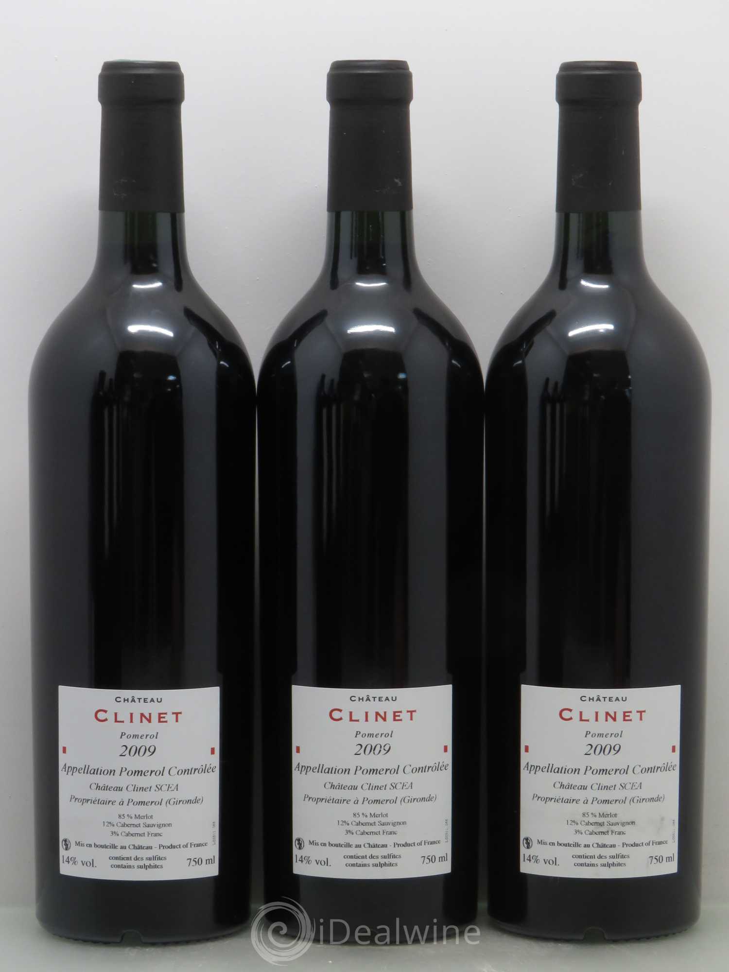 Château Clinet 2009 - Lot de 6 bouteilles - 2