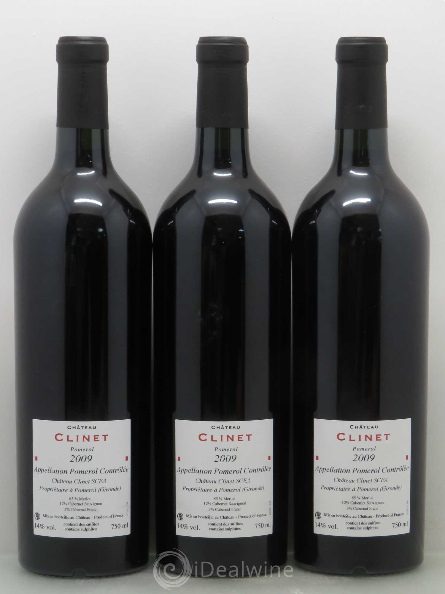 Château Clinet 2009 - Lot de 6 bouteilles - 4