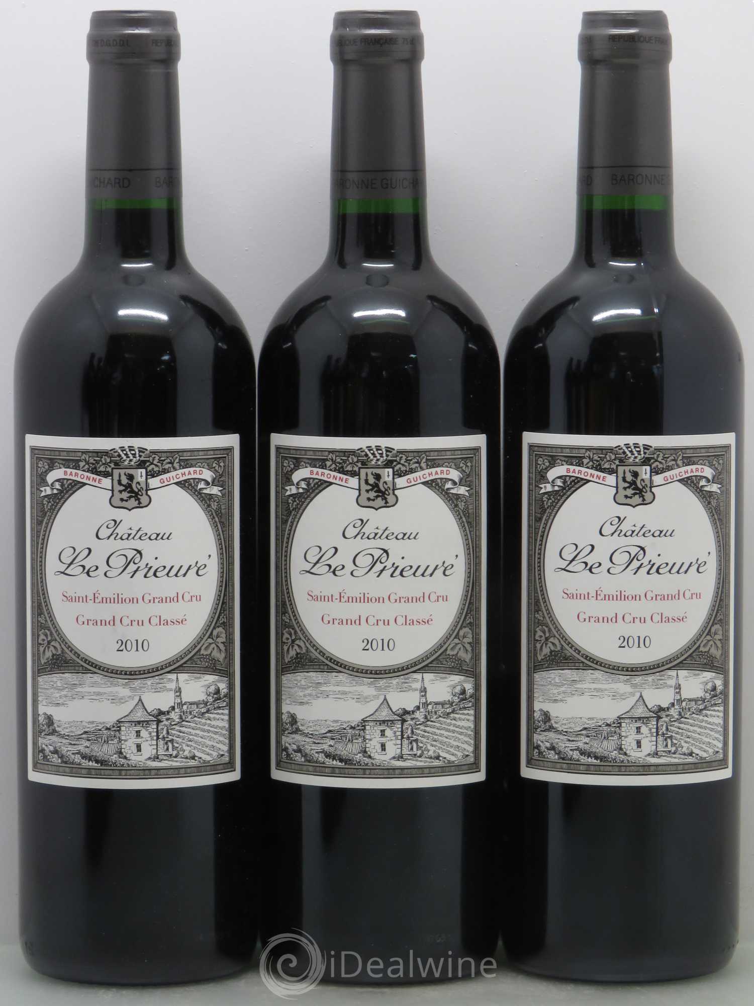 Château le Prieuré Grand Cru Classé 2010 - Lot de 12 bouteilles - 1