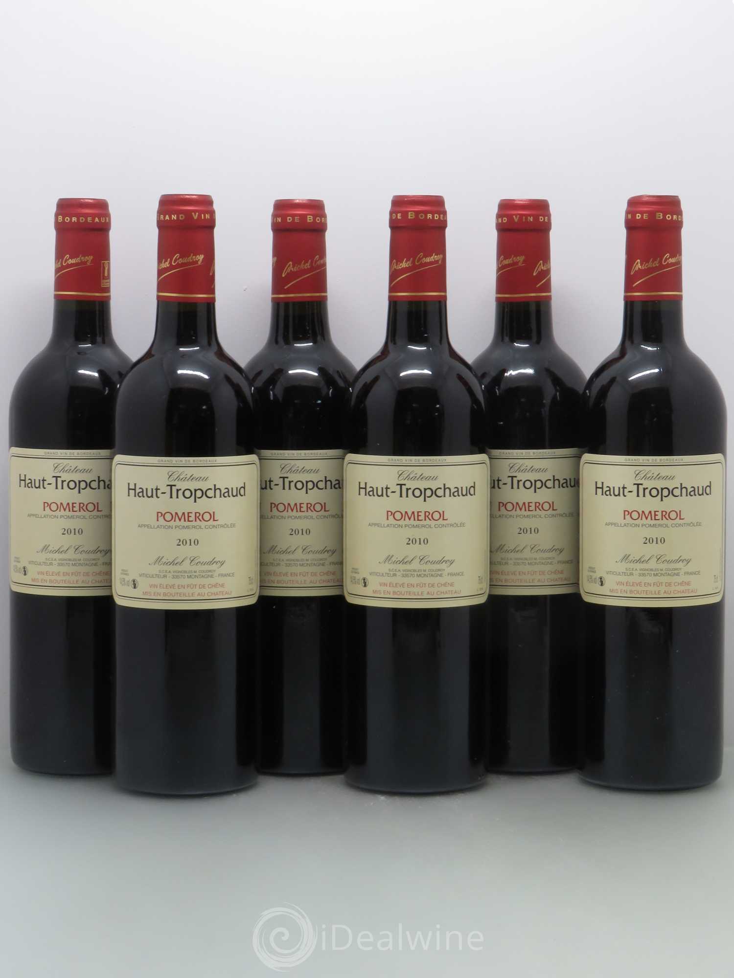 Château Haut Tropchaud 2010 - Lot de 6 bouteilles - 0