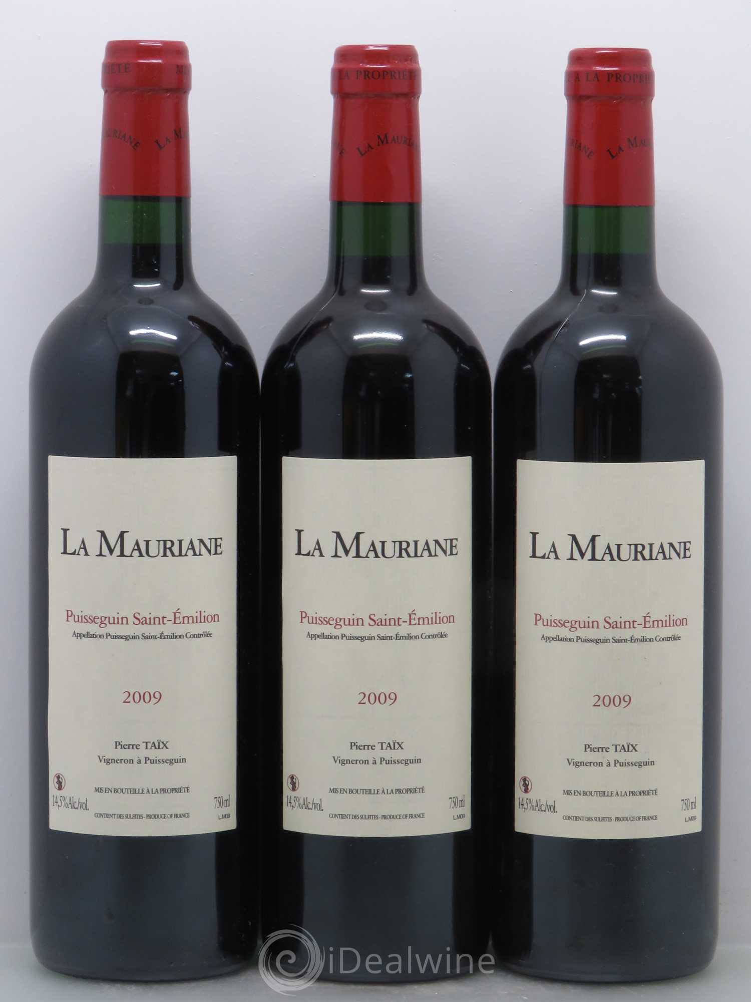 La Mauriane 2009 - Lot de 12 bouteilles - 3