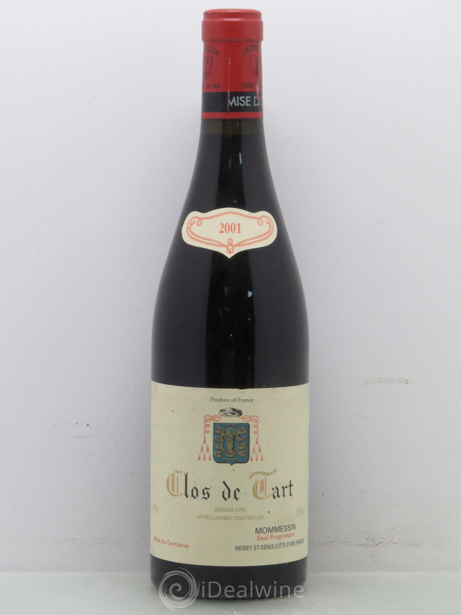 Clos de Tart Grand Cru Clos de Tart 2001 - Lot de 1 bouteille - 0