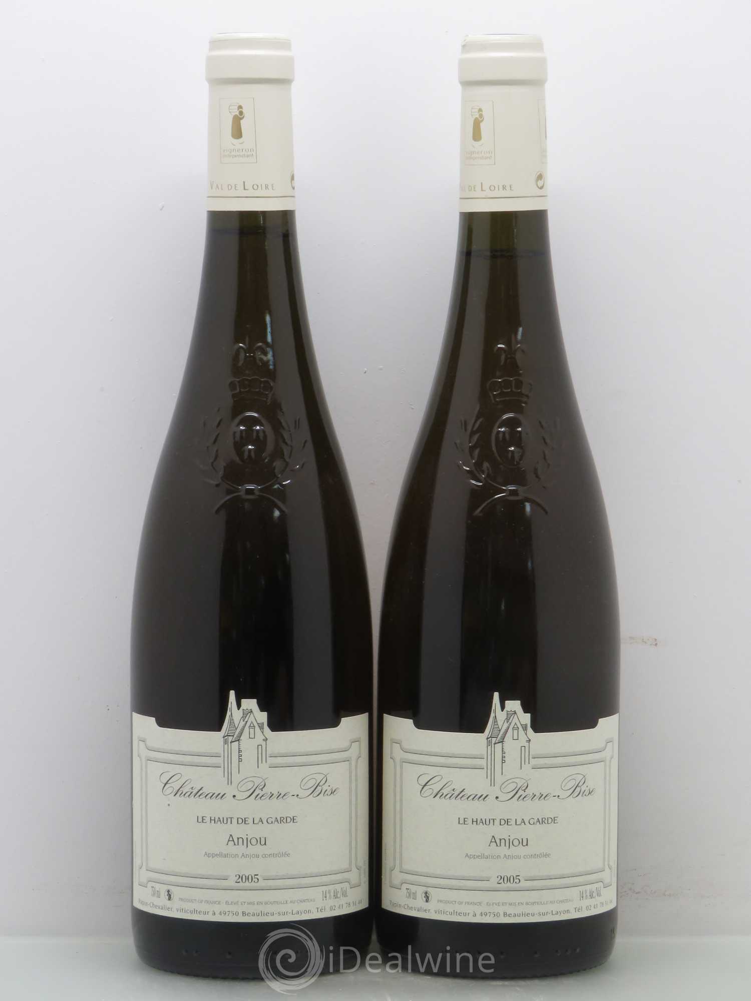 Anjou Le Haut De La Garde Pierre Bise 2005 - Posten von 2 Flaschen - 0