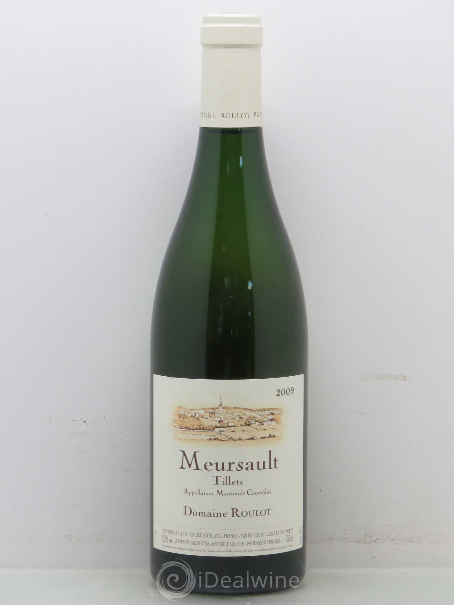 Meursault Les Tillets Roulot (Domaine) 2009 - Lot de 1 bouteille - 0