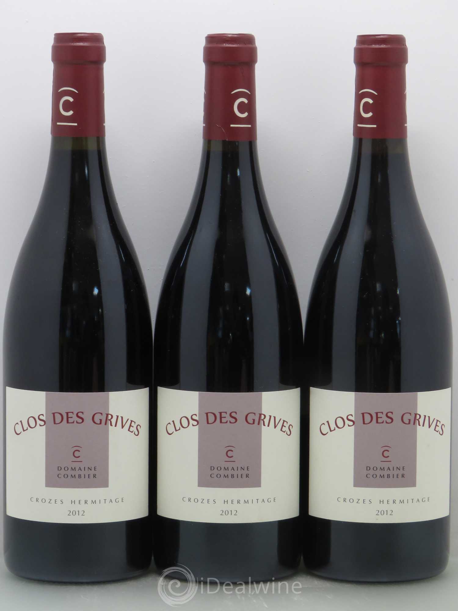 Crozes-Hermitage Clos des Grives Combier 2012 - Lot de 6 bouteilles - 2