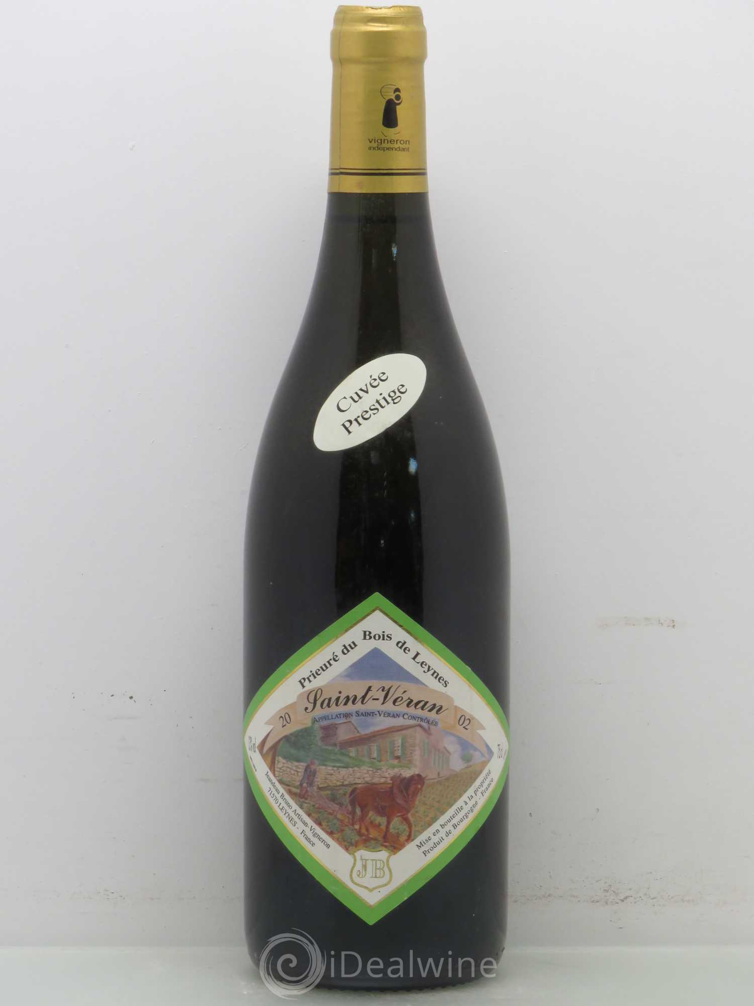 Saint-Véran Cuvee Prestige Prieure Du Bois De Leynes (sans prix de réserve) 2002 - Posten von 1 Flasche - 0