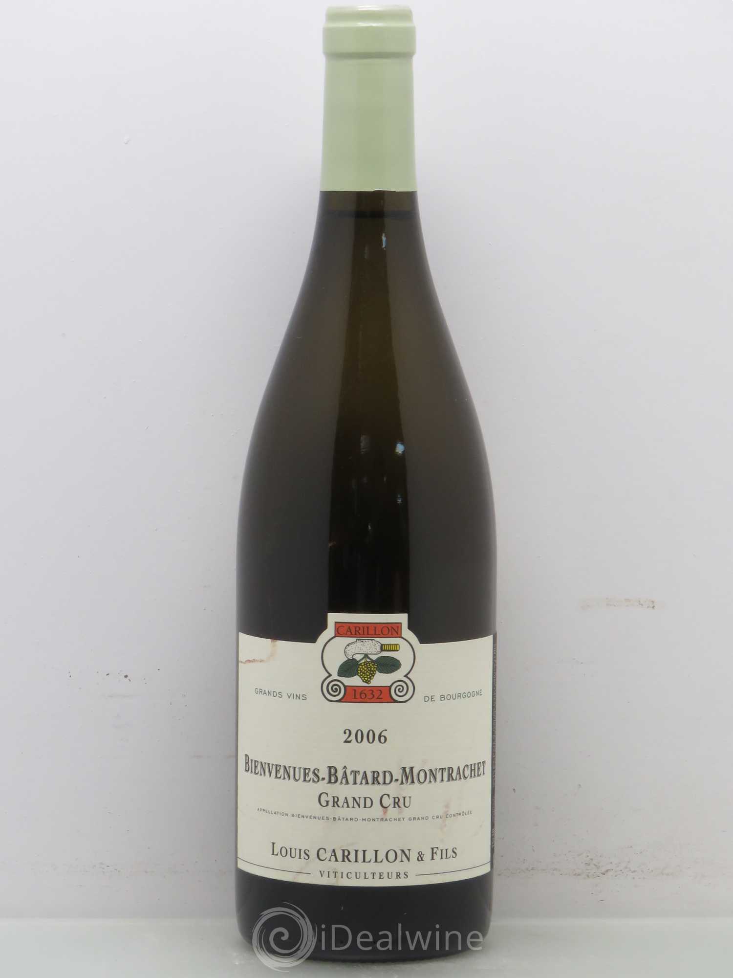 Bienvenues-Bâtard-Montrachet Grand Cru Louis Carillon & Fils 2006 - Lot de 1 bouteille - 0