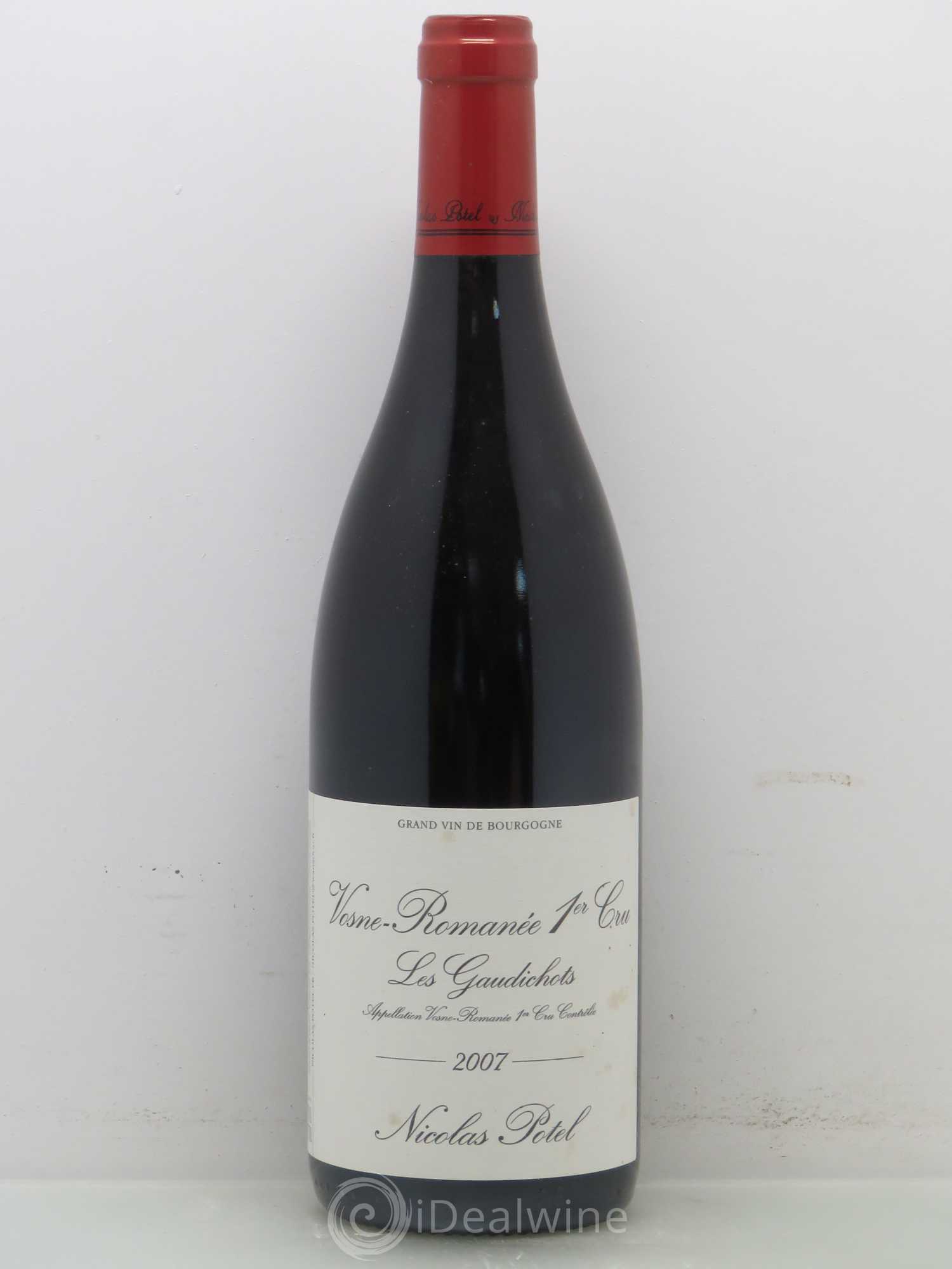 Vosne-Romanée 1er Cru Les Gaudichots Potel 2007 - Posten von 1 Flasche - 0