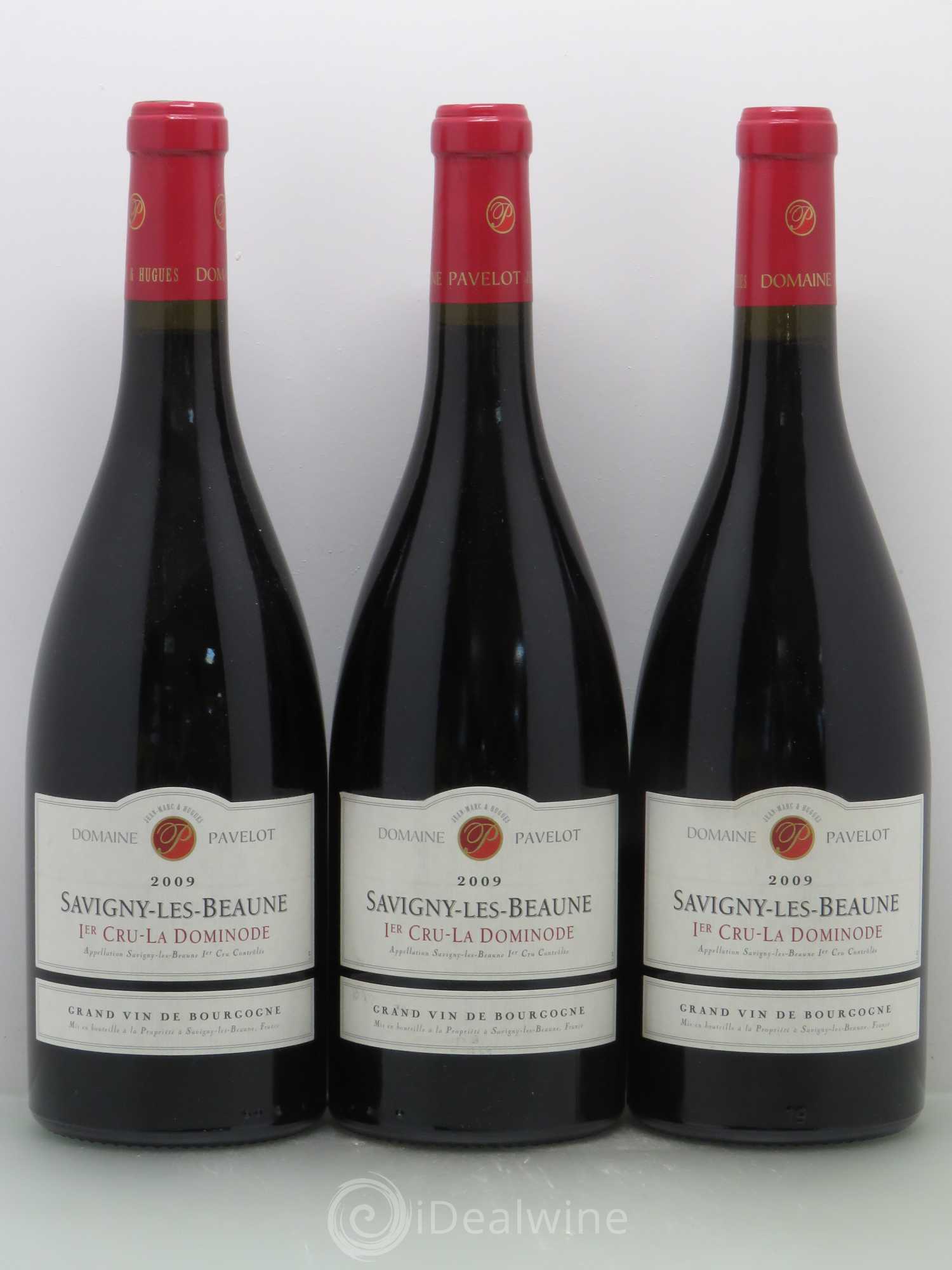 Savigny-lès-Beaune 1er Cru La Dominode Pavelot 2009 - Lot de 3 bouteilles - 0