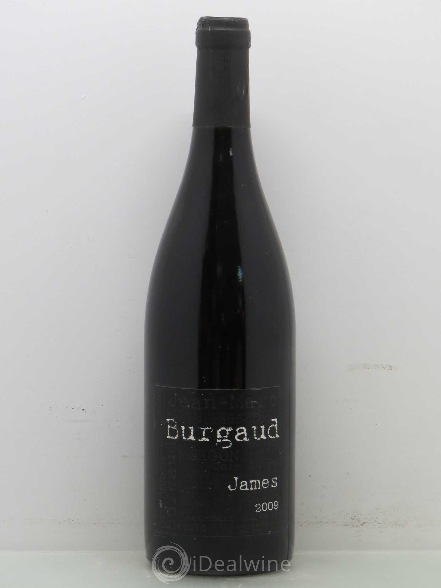 Morgon Côte du Py James Jean-Marc Burgaud (Domaine) 2009 - Lot de 1 bouteille - 0