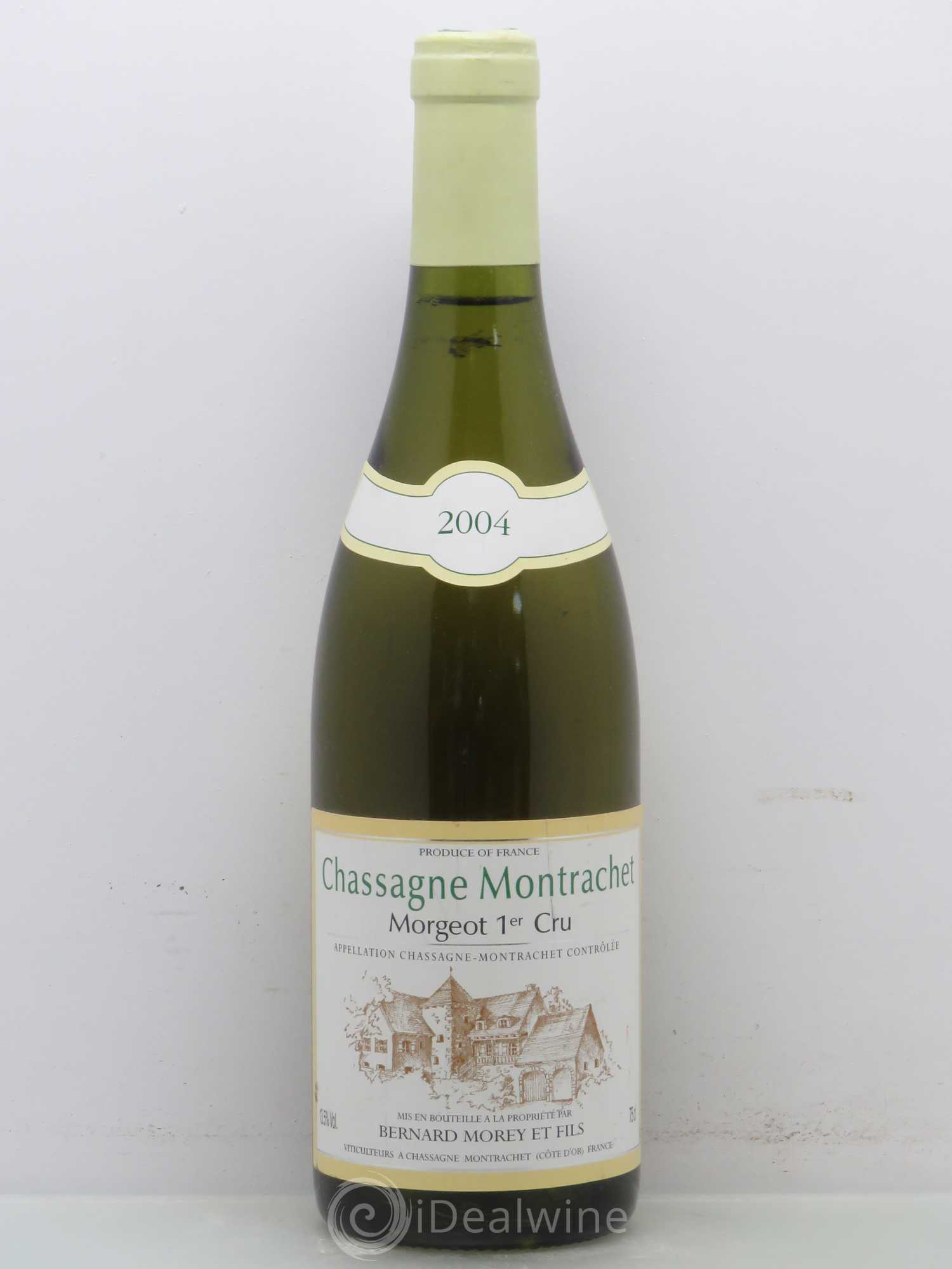 Chassagne-Montrachet 1er Cru Morgeot Bernard Morey 2004 - Lotto di 1 bottiglia - 0