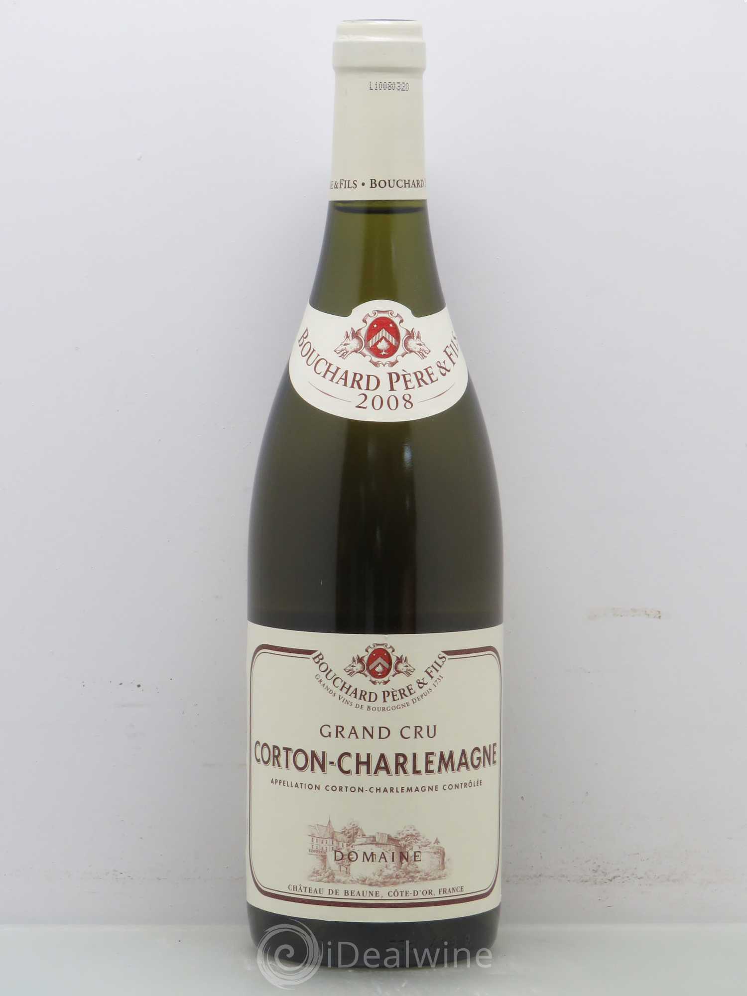 Corton-Charlemagne Grand Cru Bouchard Père & Fils 2008 - Lot de 1 bouteille - 0