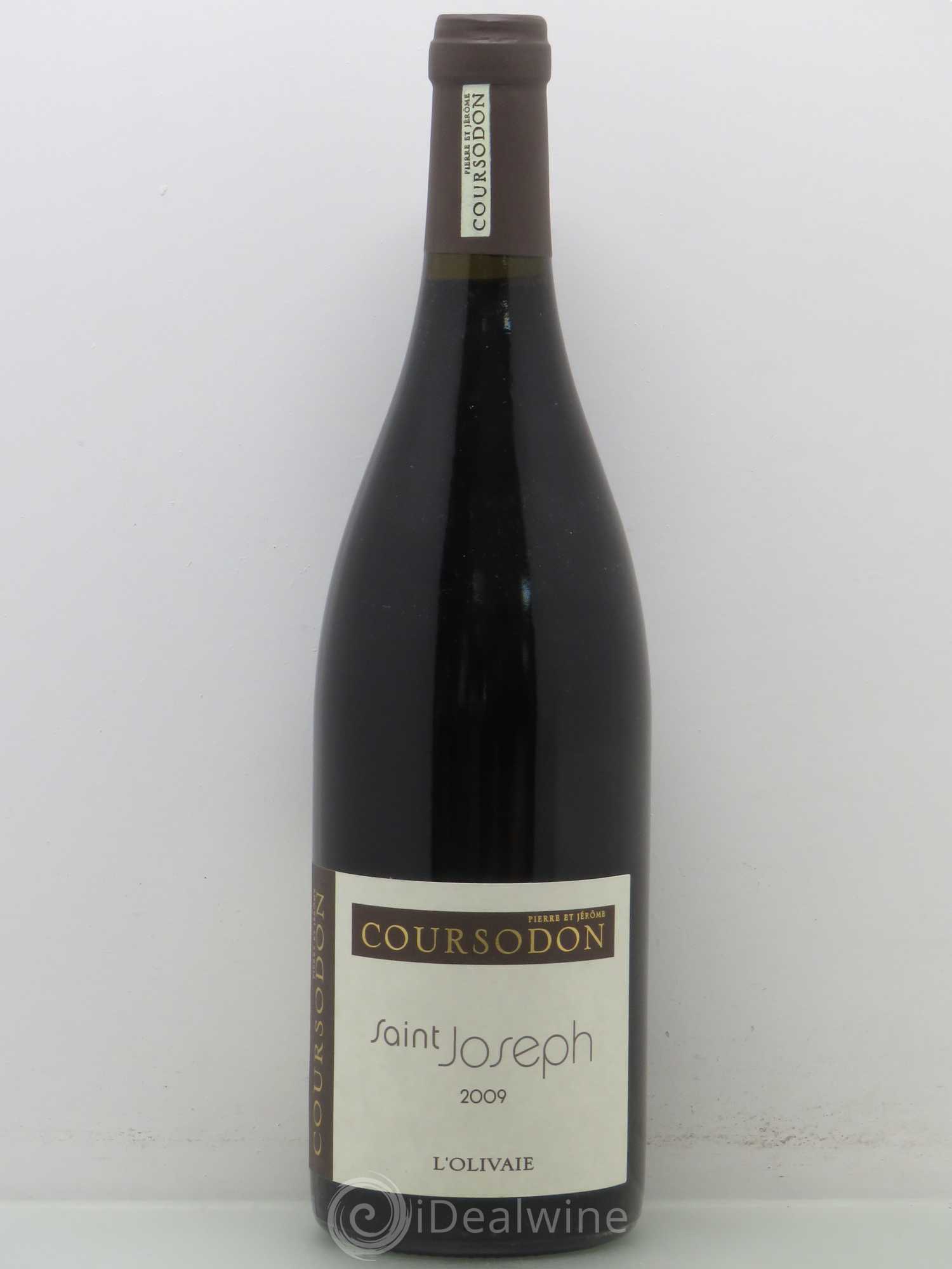Saint-Joseph L'Olivaie Pierre et Jérôme Coursodon 2009 - Lot de 1 bouteille - 0