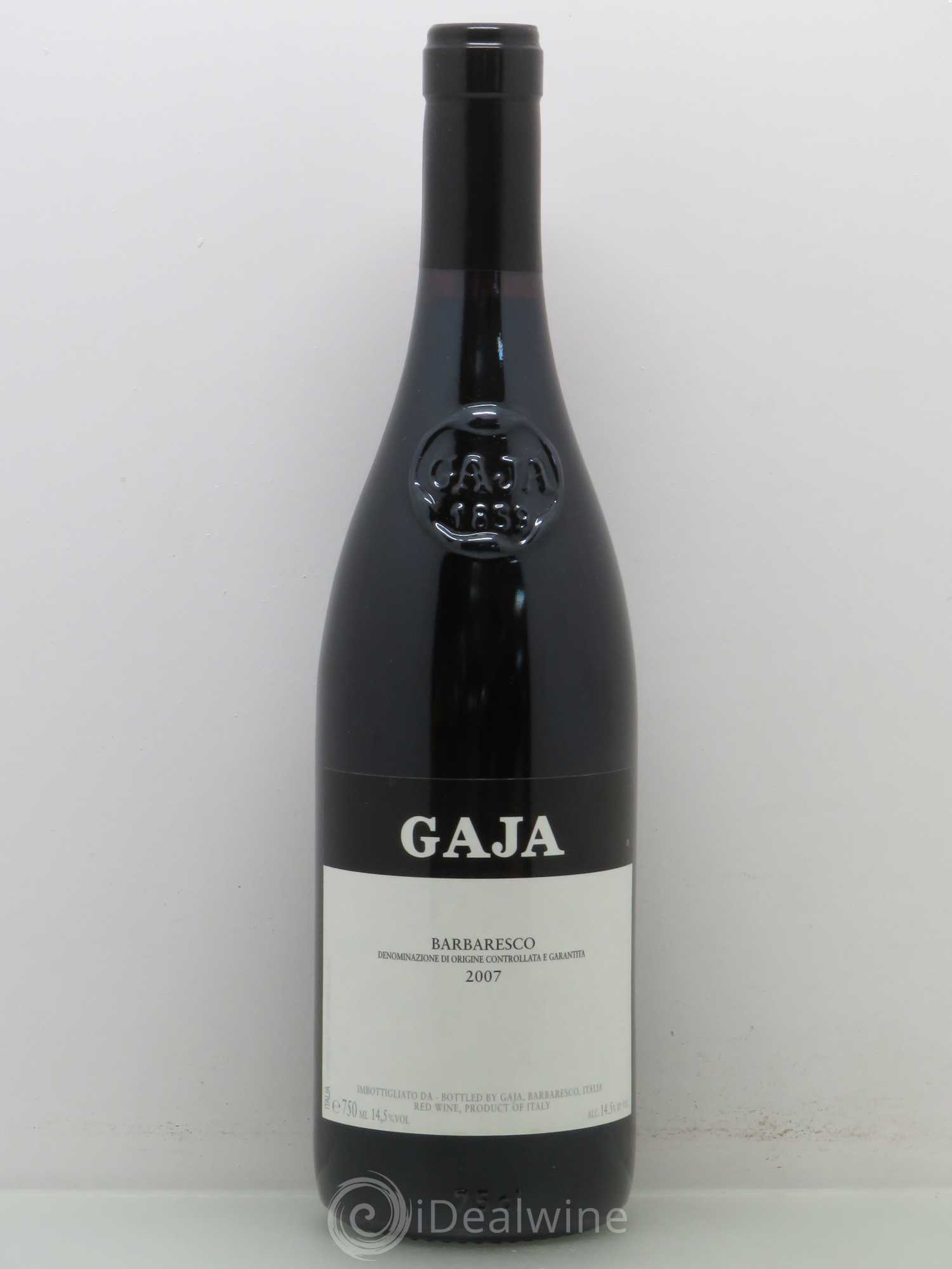 Barbaresco DOCG Angelo Gaja 2007 - Lot de 1 bouteille - 0