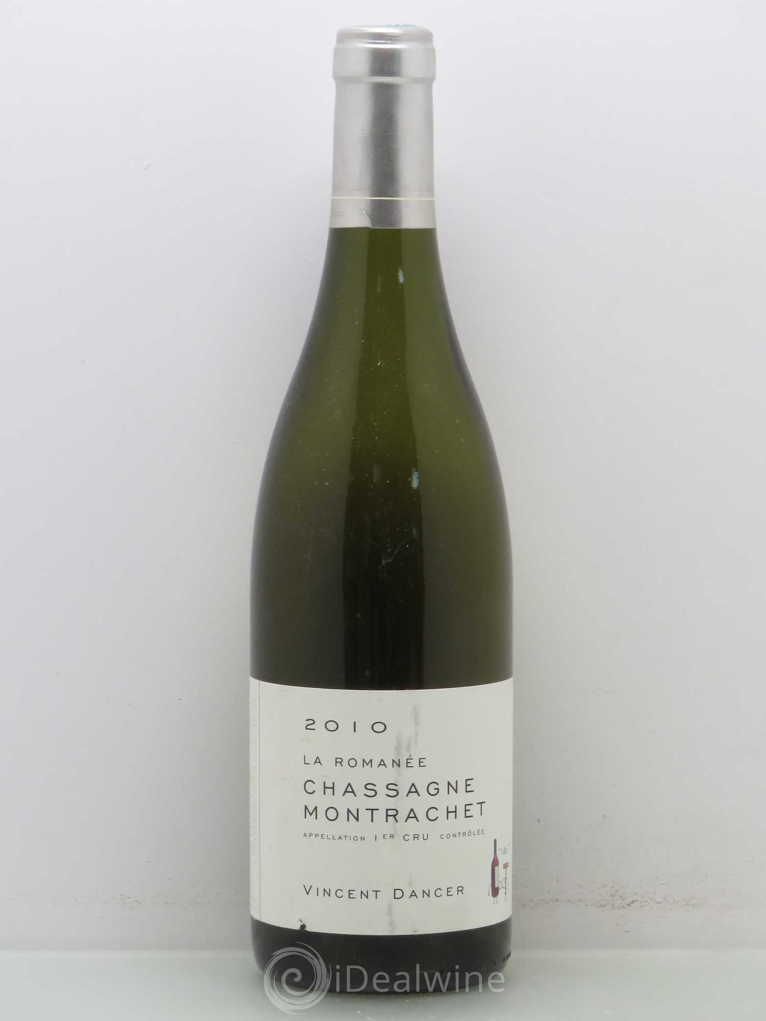 Chassagne-Montrachet 1er Cru La Romanée Vincent Dancer 2010 - Lot de 1 bouteille - 0