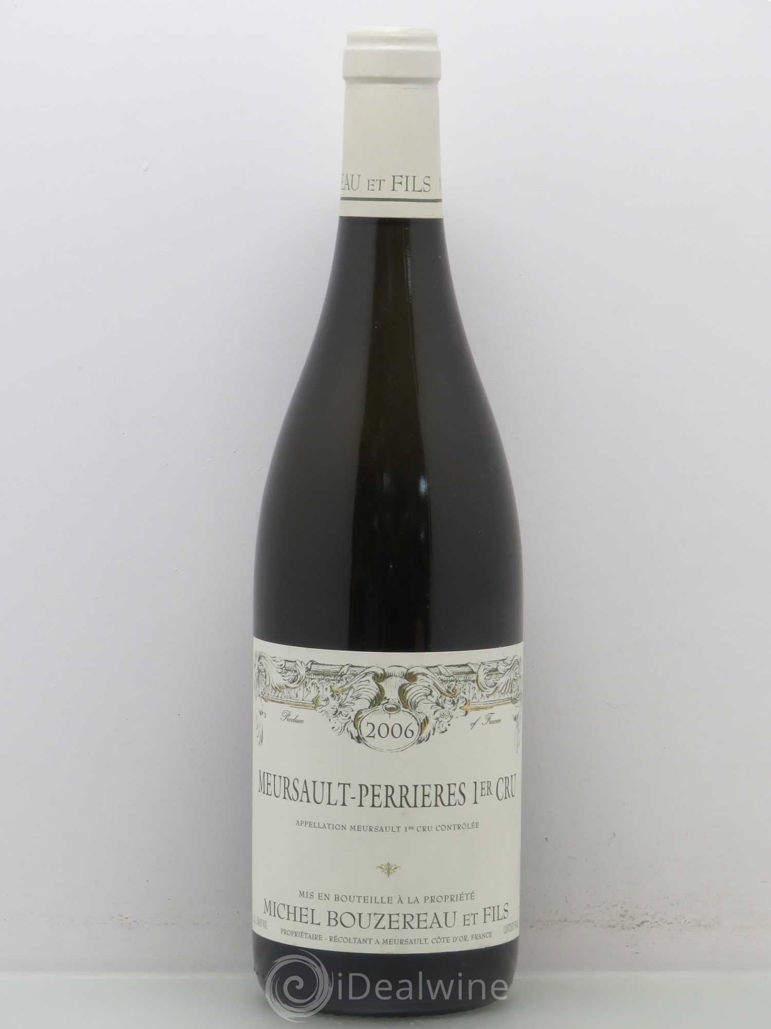 Meursault 1er Cru Perrières Michel Bouzereau et Fils (Domaine) 2006 - Lot de 1 bouteille - 0