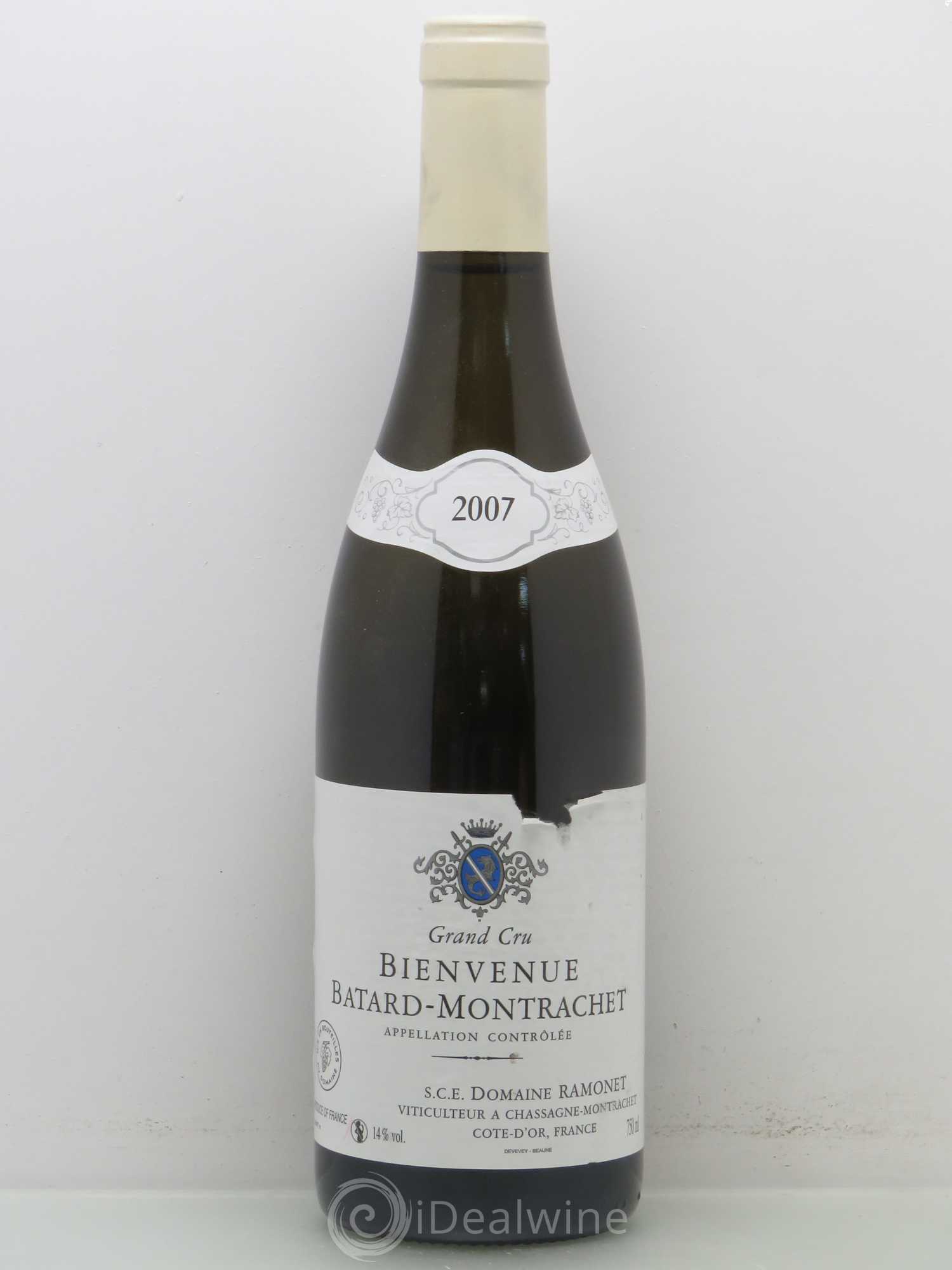 Bienvenues-Bâtard-Montrachet Grand Cru Ramonet (Domaine) 2007 - Lot de 1 bouteille - 0