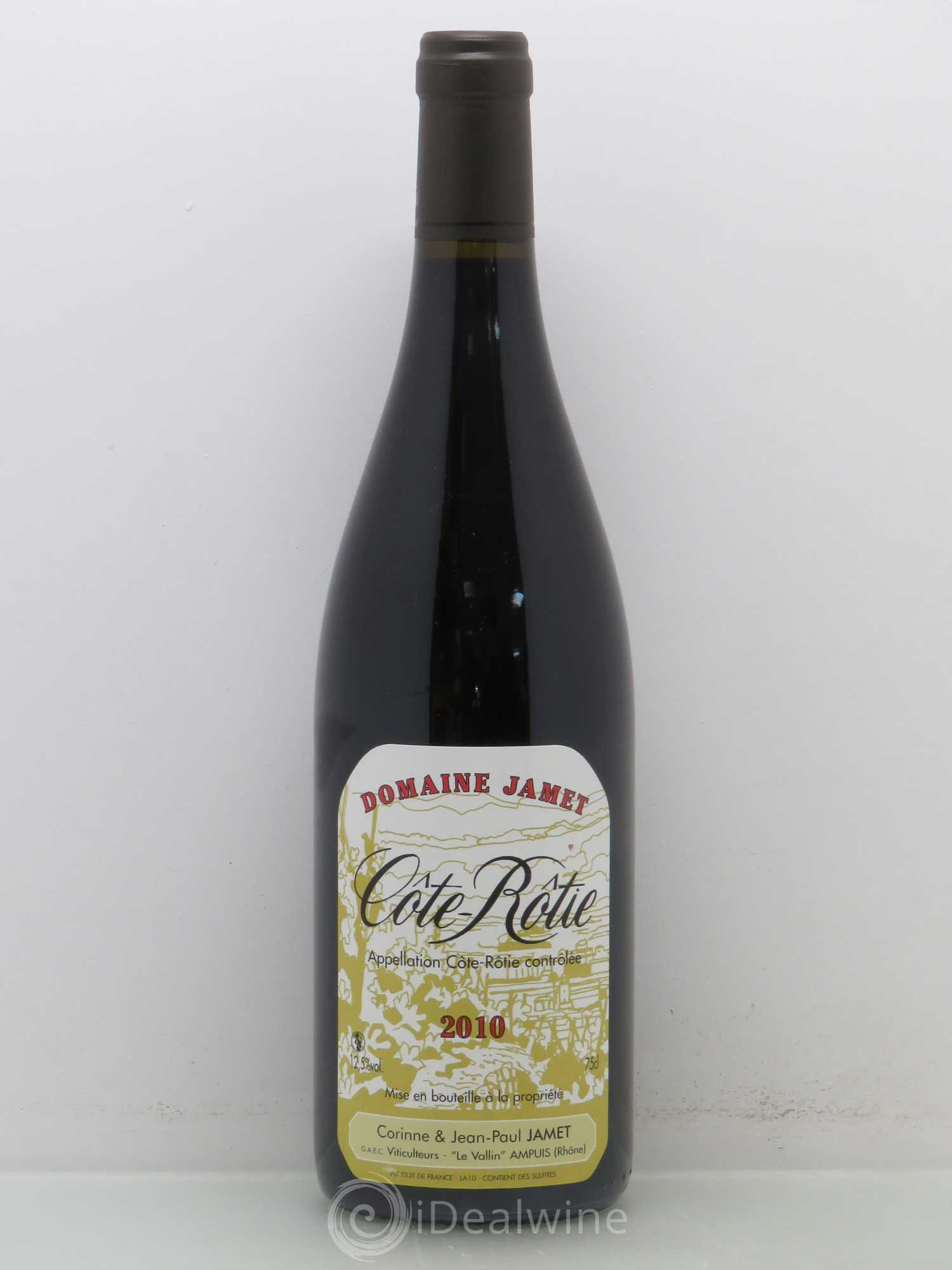 Côte-Rôtie Jamet (Domaine) 2010 - Lot de 1 bouteille - 0