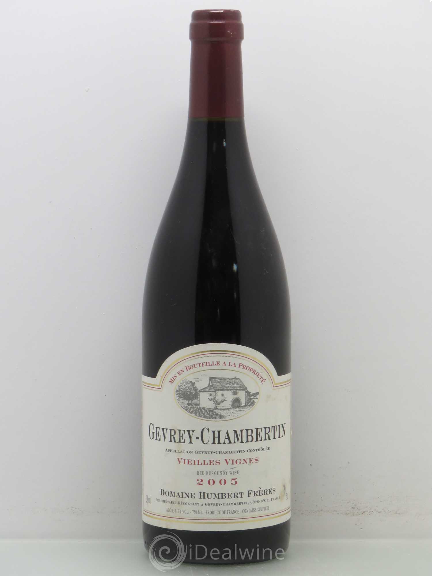 Gevrey-Chambertin Vieilles Vignes Humbert 2005 - Posten von 1 Flasche - 0