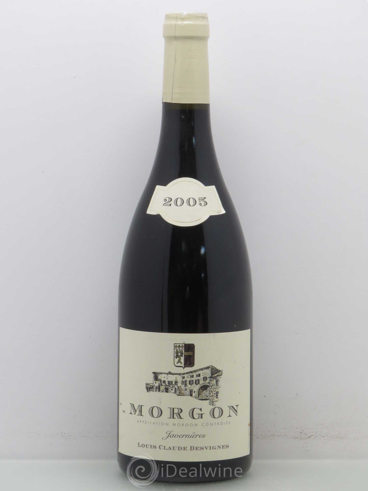 Morgon Côte de Py Javernières Louis-Claude Desvignes 2005 - Lot de 1 bouteille - 0