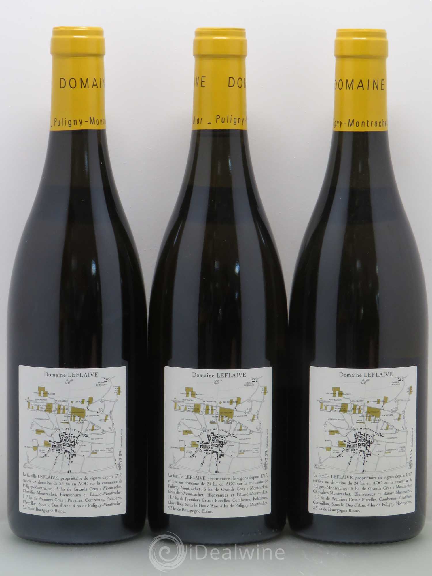 Puligny-Montrachet 1er Cru Les Pucelles Leflaive (Domaine) 2008 - Lot de 3 bouteilles - 1