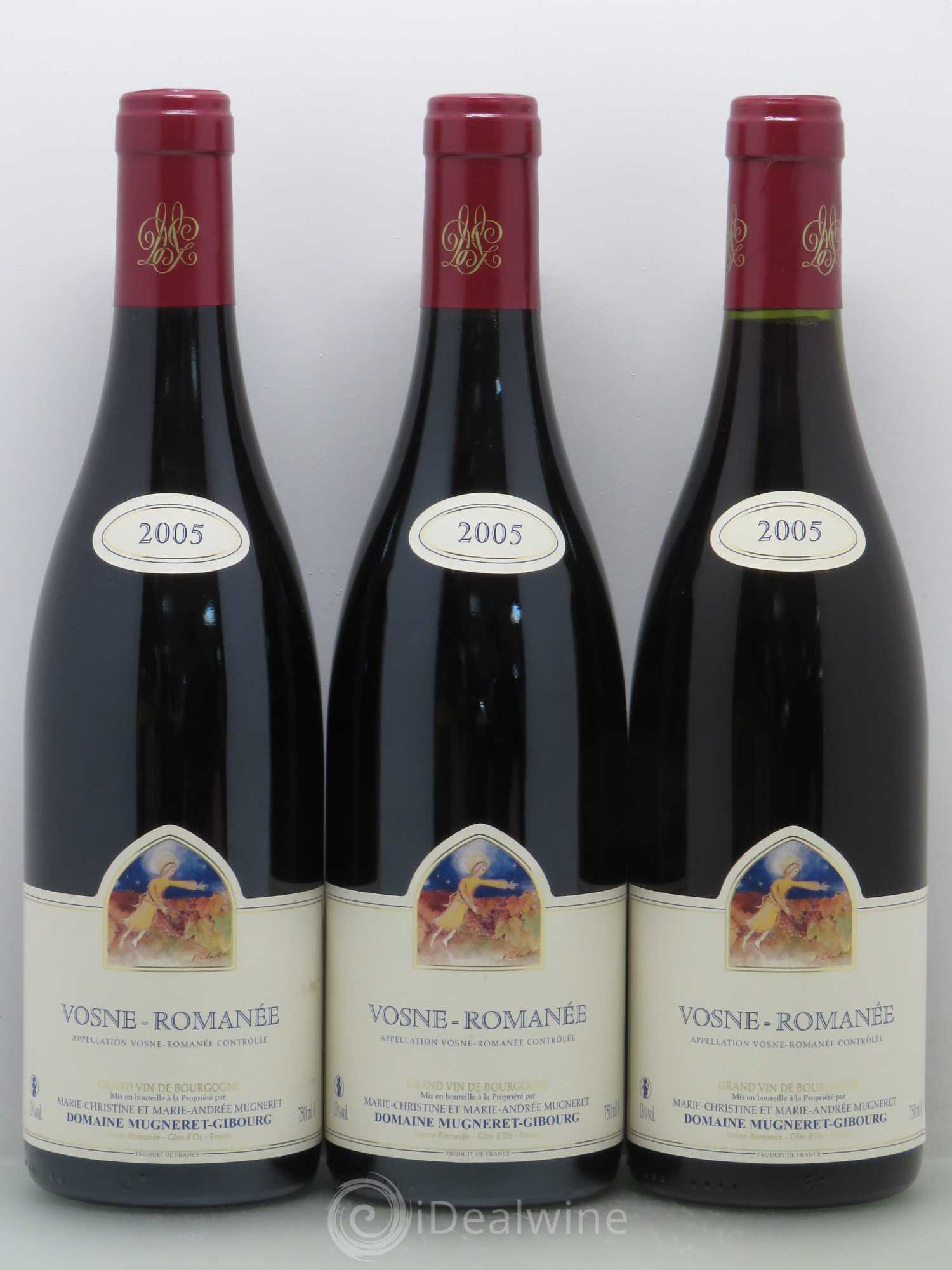 Vosne-Romanée Mugneret-Gibourg (Domaine) 2005 - Lot de 3 bouteilles - 0