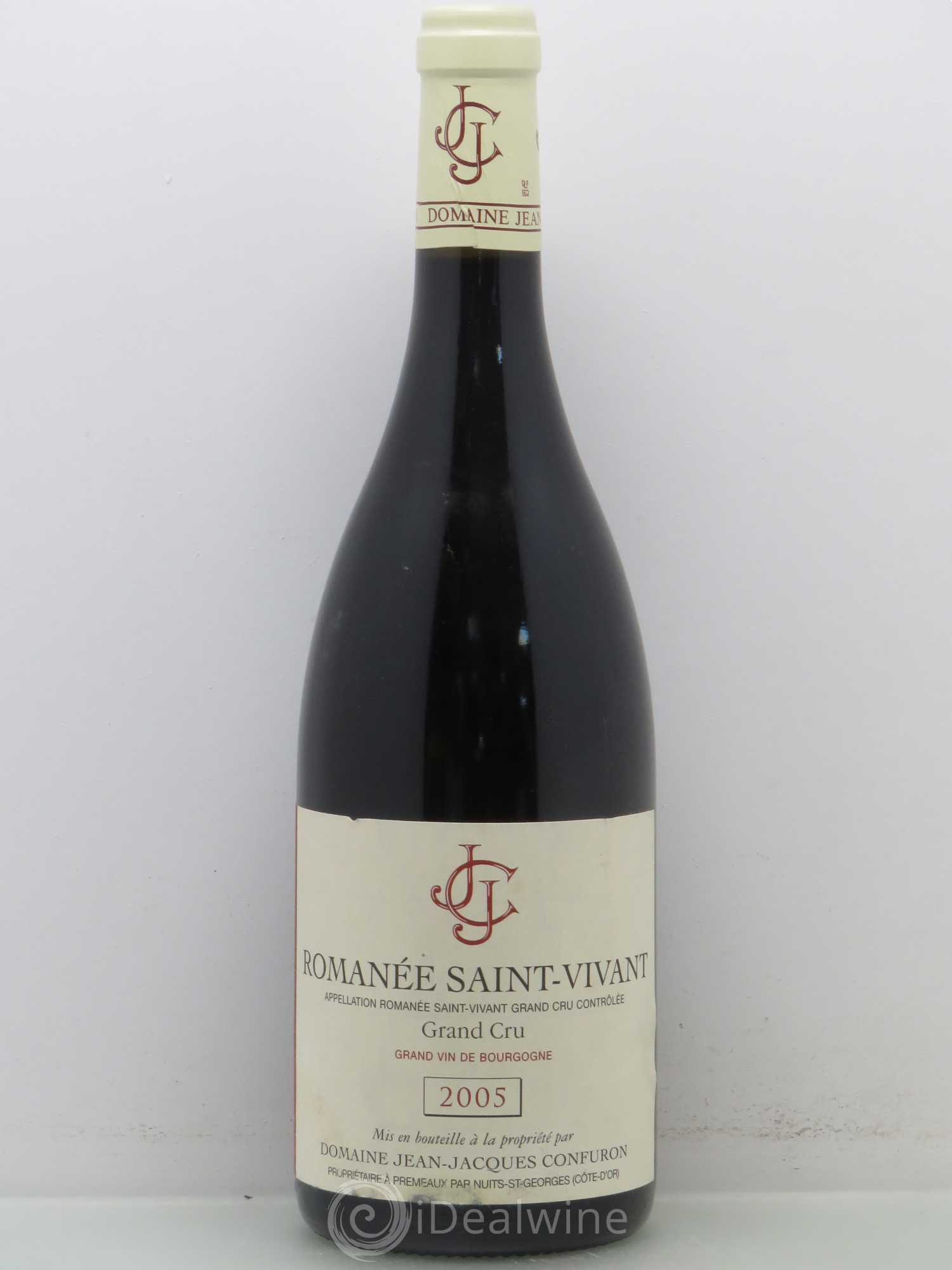 Romanée-Saint-Vivant Grand Cru Jean-Jacques Confuron 2005 - Lot de 1 bouteille - 0