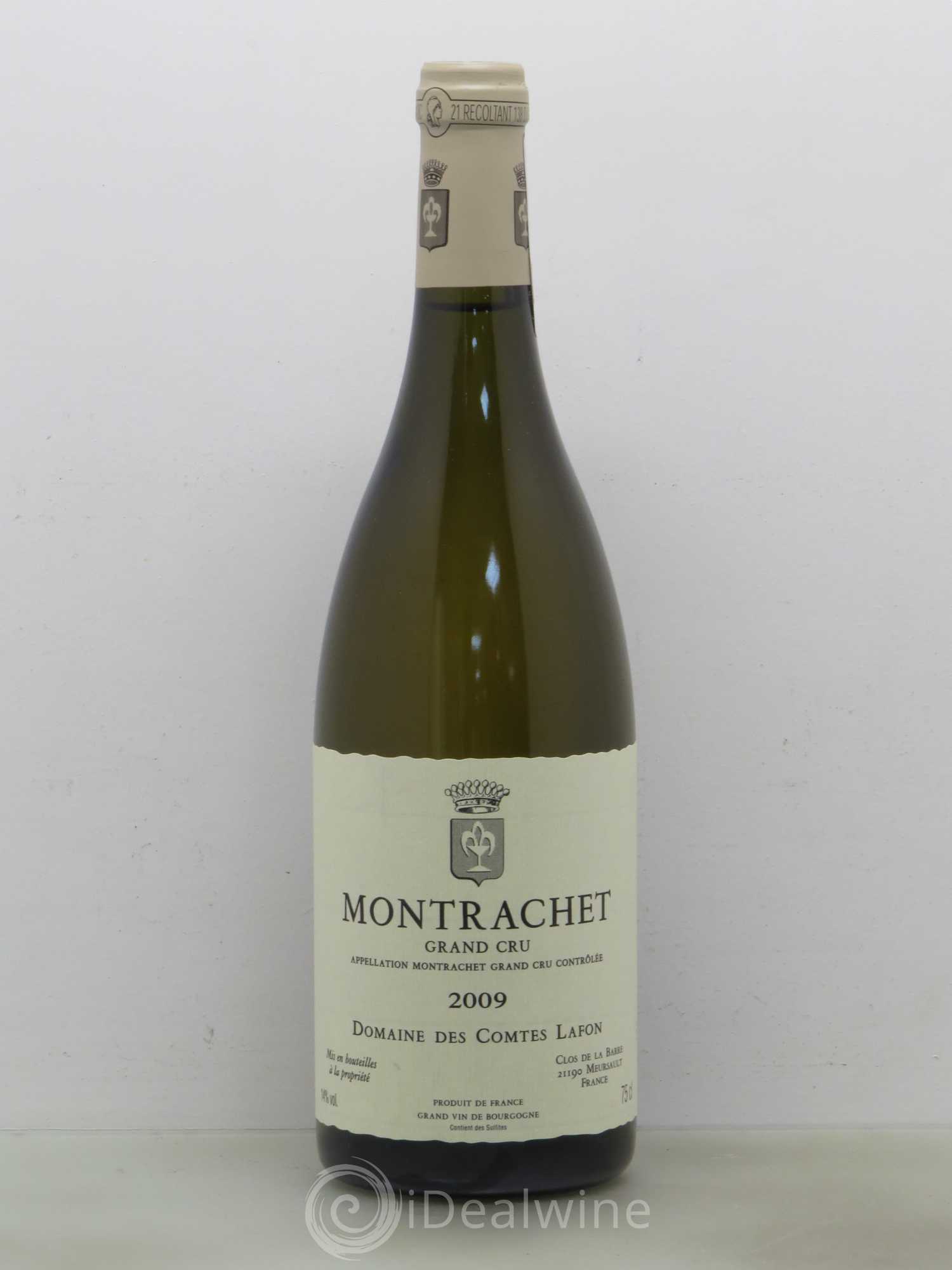 Montrachet Grand Cru Comtes Lafon (Domaine des) 2009 - Lot de 1 bouteille - 0