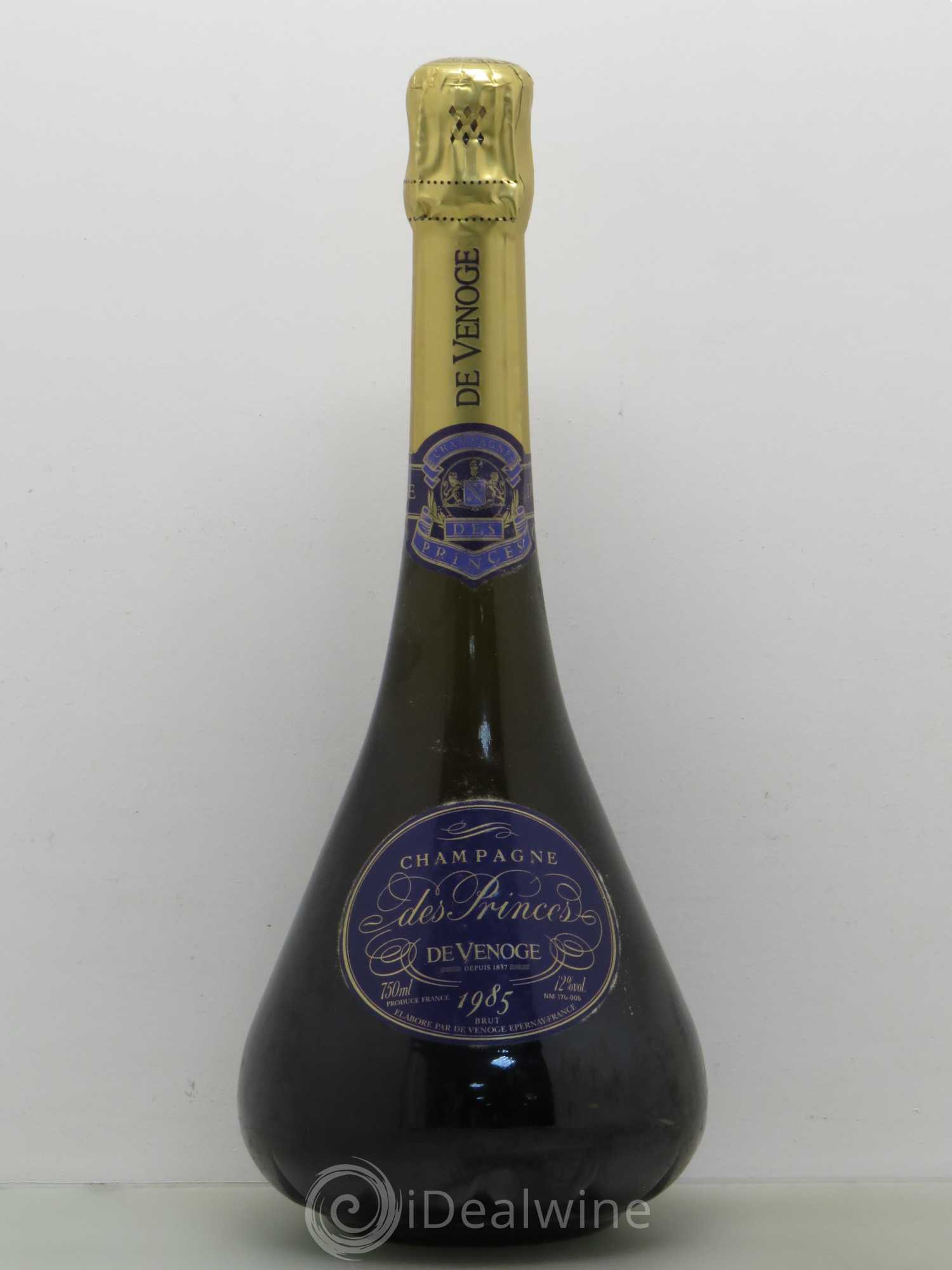 Cuvée des Princes De Venoge 1985 - Lot de 1 bouteille - 0