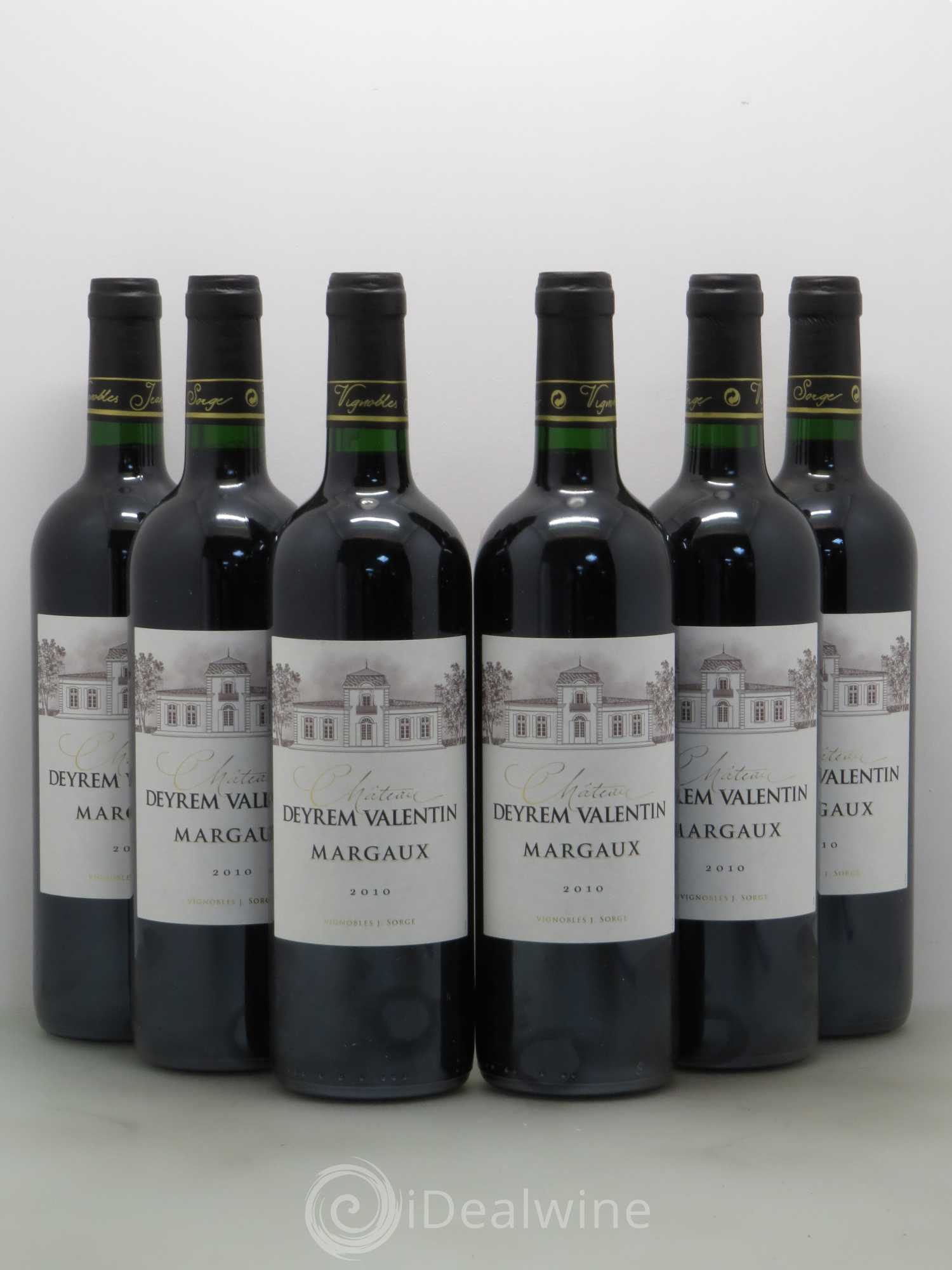 Château Deyrem Valentin Cru Bourgeois 2010 - Lot de 6 bouteilles - 0